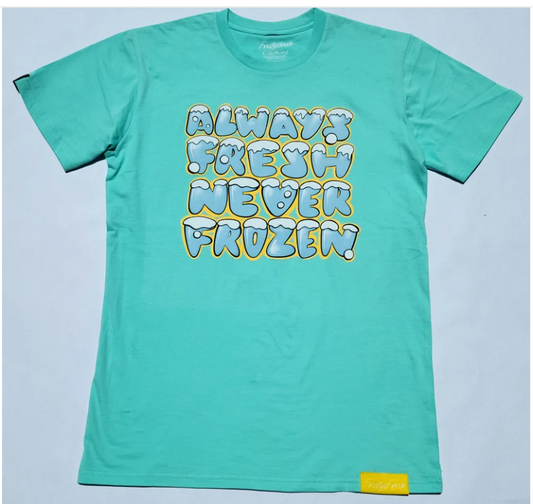 comfortable design of the FrostysFresh Shirt - Snow Letters 2XL