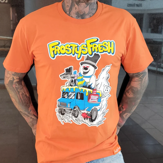 comfortable design of the FrostysFresh Shirt - Ice Cream Truck 2XL