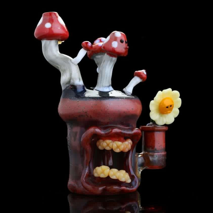 innovative art piece - Mushroom & Flower by FrostysFresh x Ethan Windy (2023)