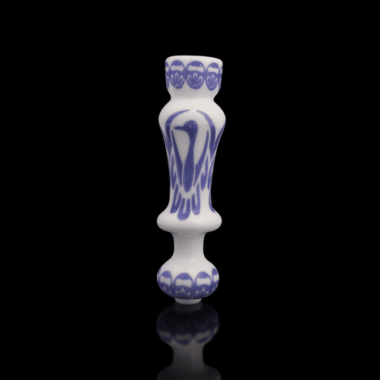sophisticated art piece - Chinoserie Chillum (A) by Kurt B (Trinkets &amp; Tokens 2022)