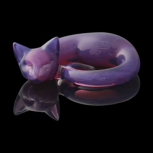 heady glass pendant - Royal Jelly Mini Sleeping Kitty Pendant by Spiller Woods (2023)