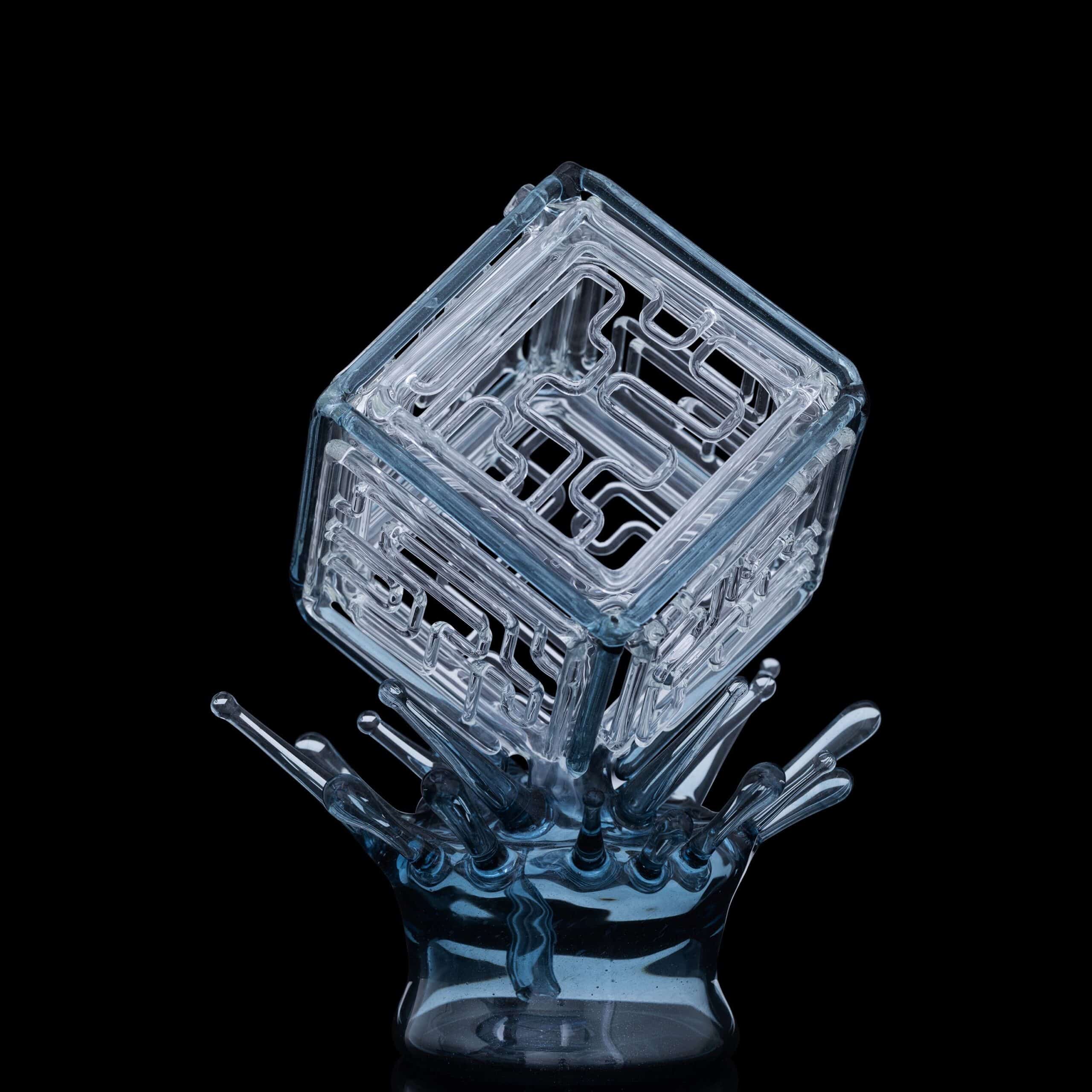 artisan-crafted design of the Large Mushroom Rig by Glasshole (2023)