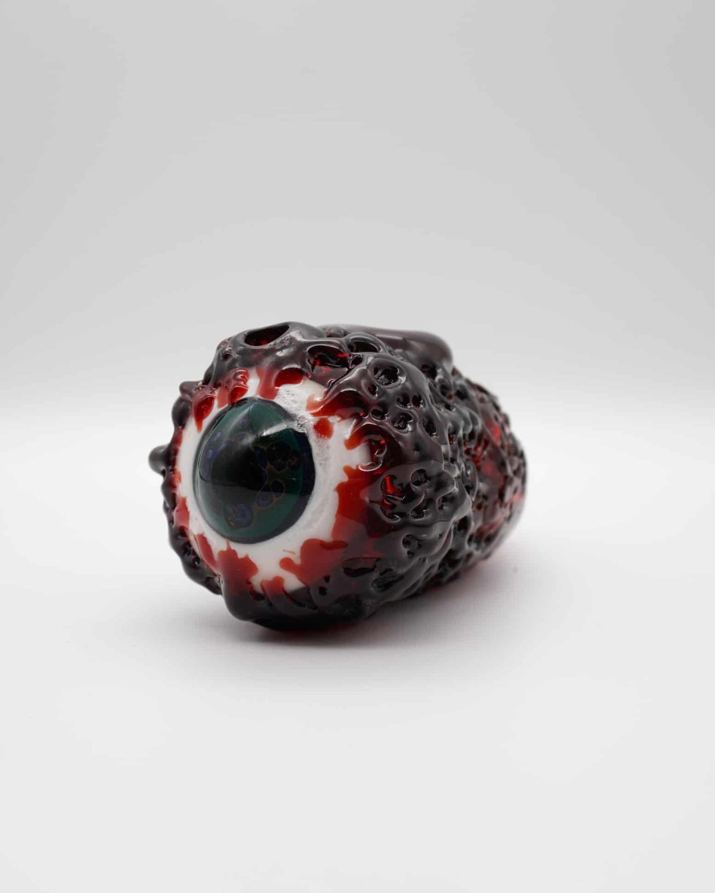 innovative design of the (M3) Dark Red (Straight Tail) Eyeball Travel Rig by Merc