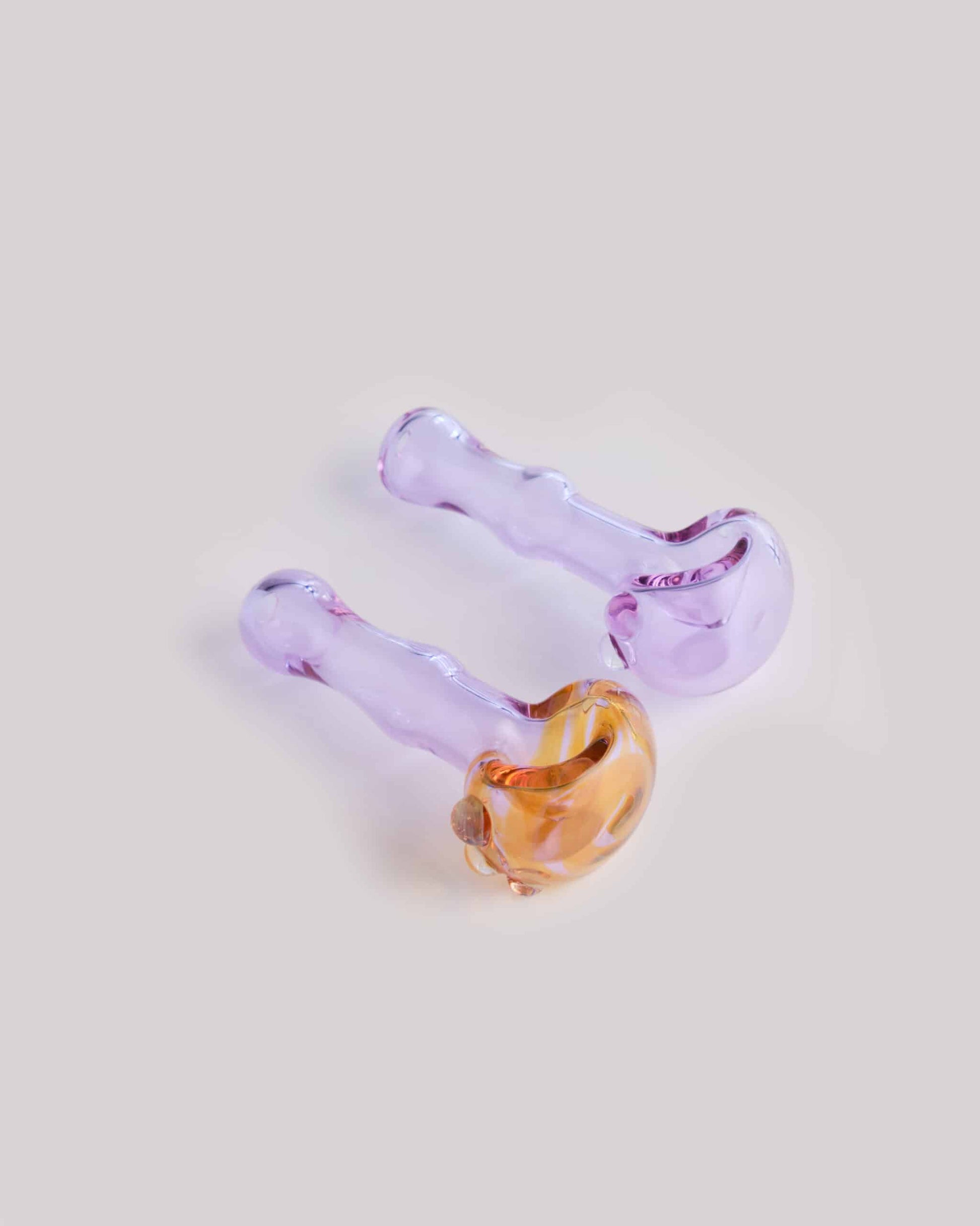 meticulously crafted design of the Pink Spoon Pipe by Willy That Glass Guy