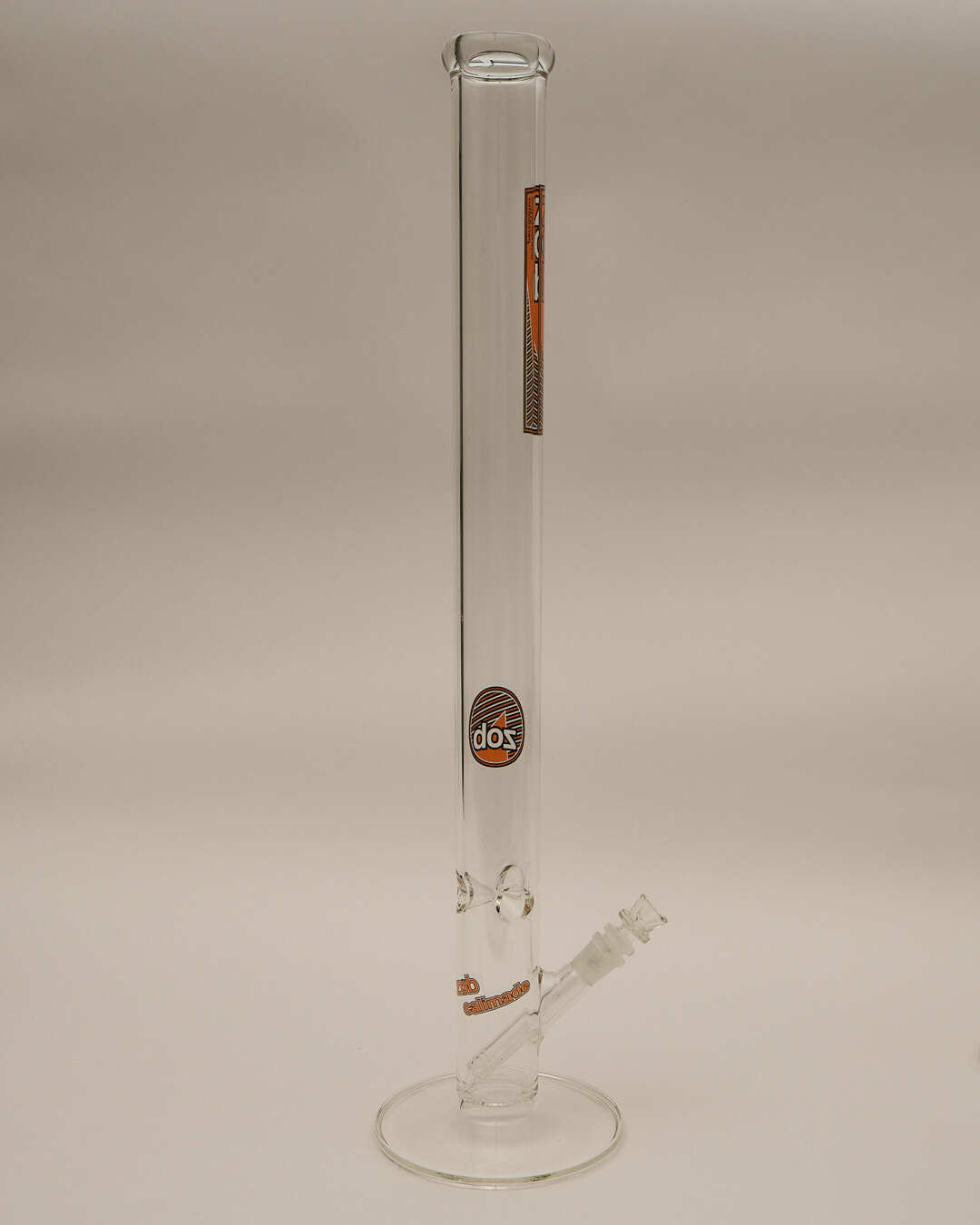 exquisite art piece - (Z9) Zob 24" Clear Straight Tube (50mm)