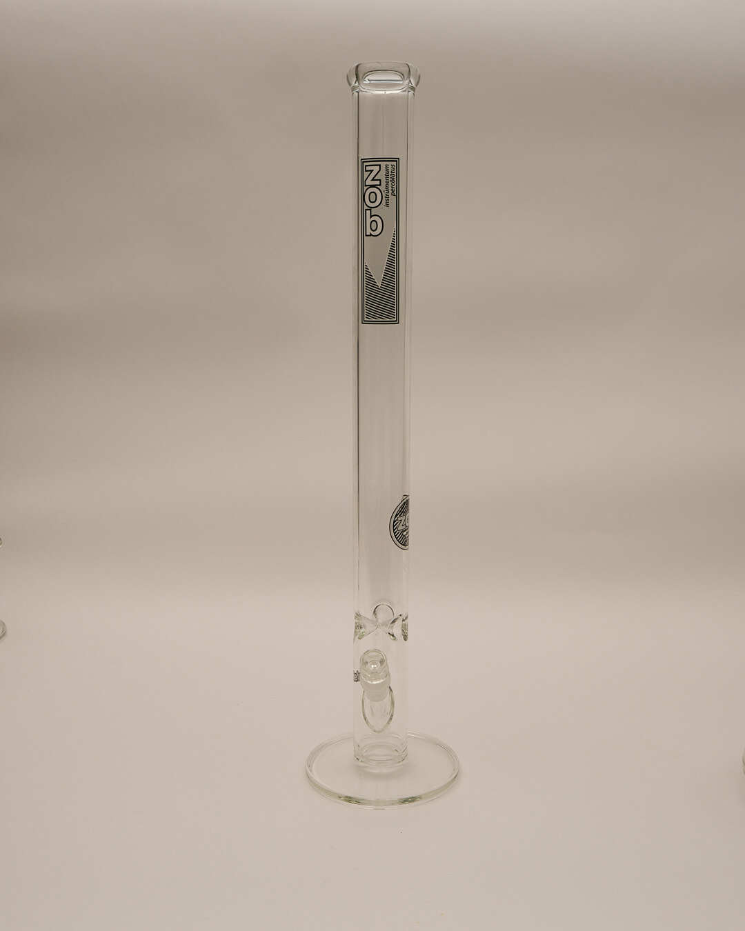exquisite art piece - (Z9) Zob 24" Clear Straight Tube (50mm)