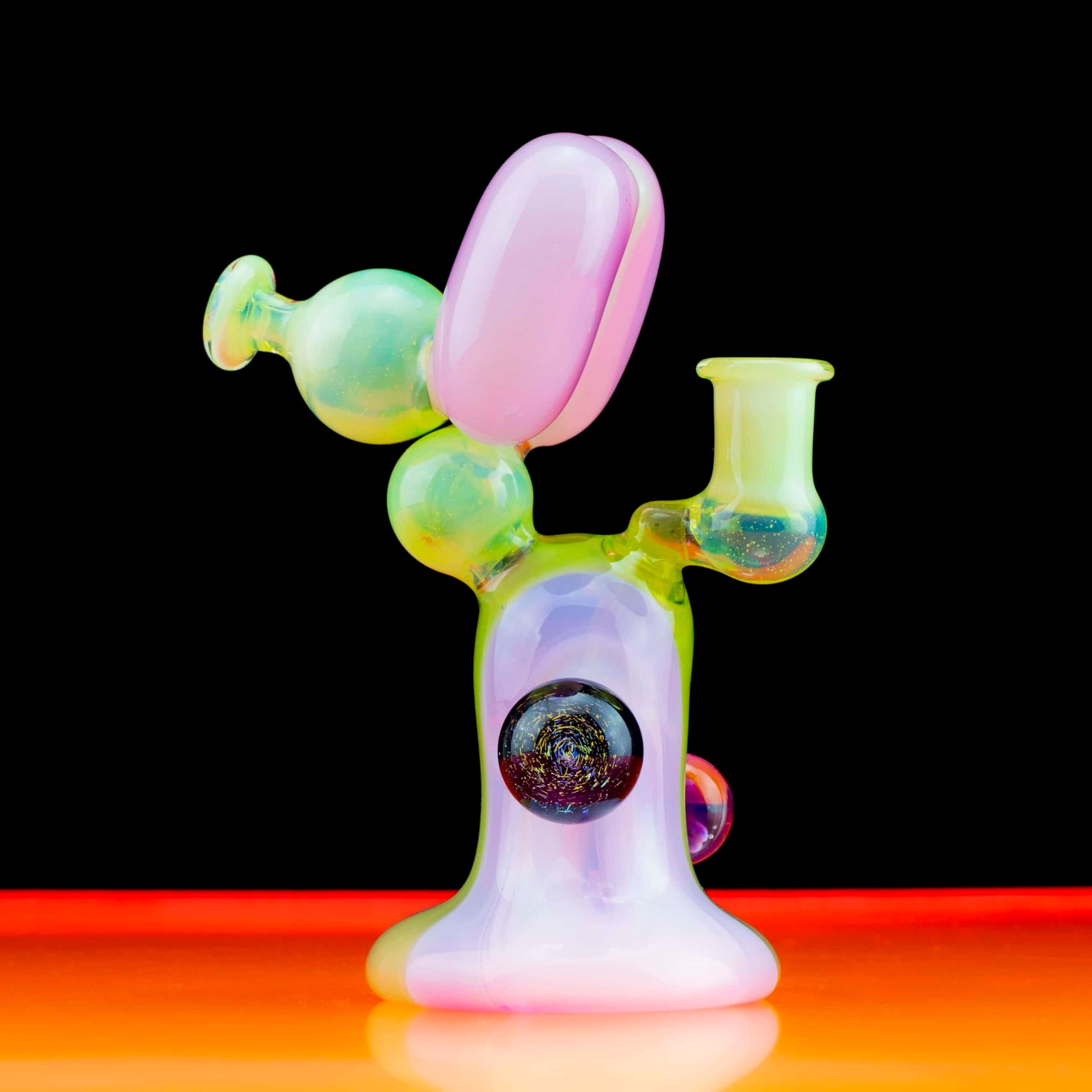 heady art piece - [Design 2] Deluxe Patterned Balloon Dog Head Banger Hanger Jammer (w/ Signed 1200 Pelican Case) by Blitzkriega