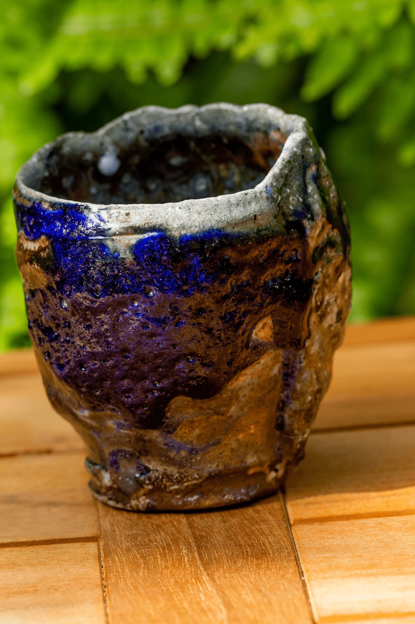 sophisticated art piece - Sake Cup #3 by Henri Roque