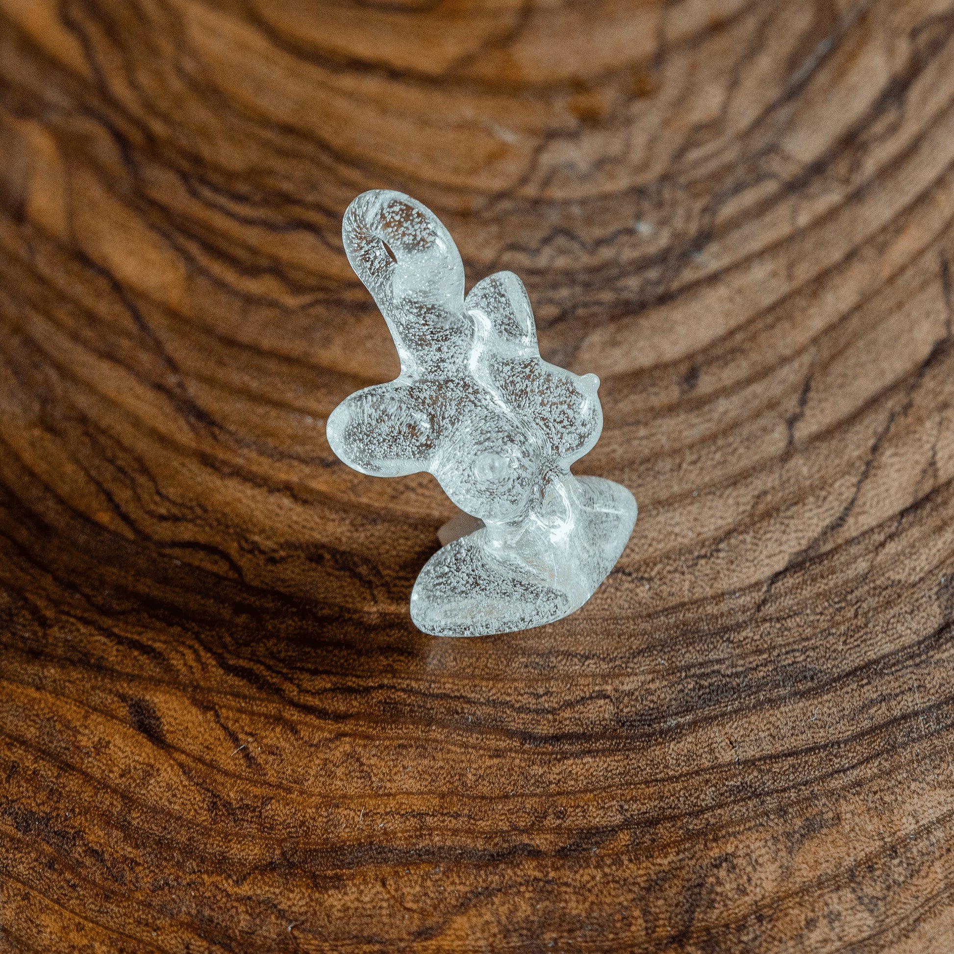 hand-blown glass pendant - UV Watermelon Torso Pendant by KT Scissorbaby