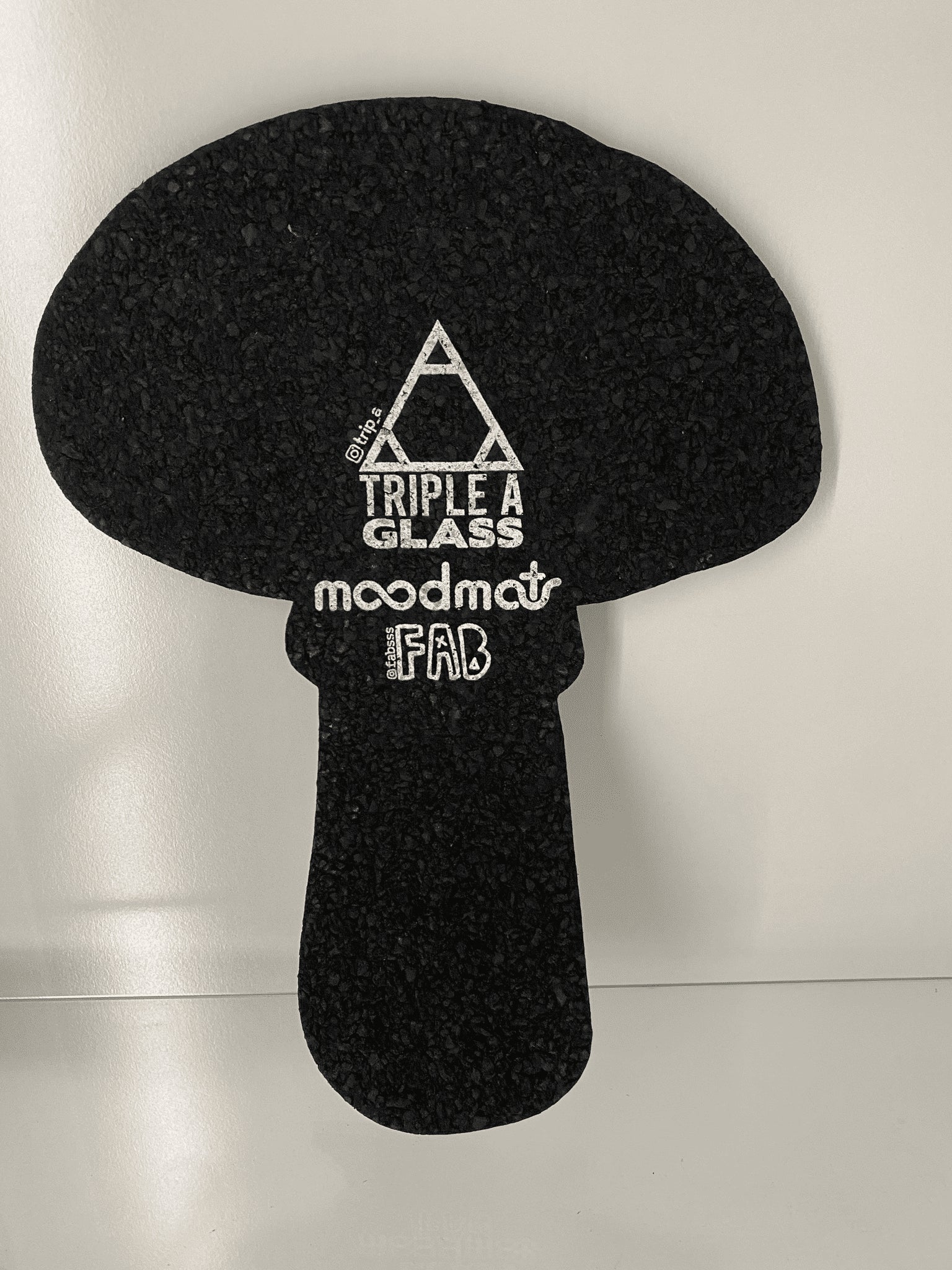 meticulously crafted art piece - Mushroom Moodmat by Trip A x Fabsss