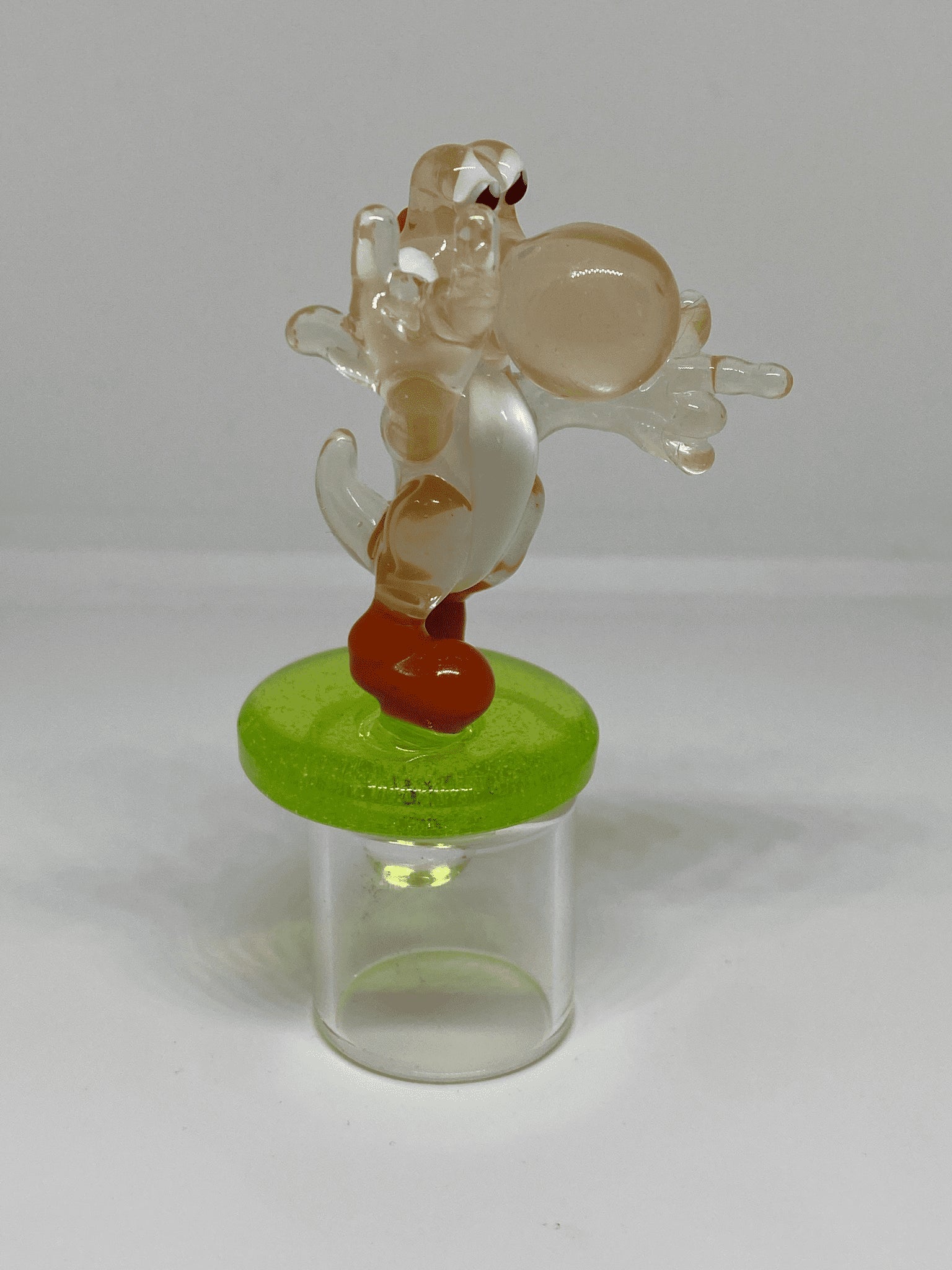 luxurious art piece - Yoshi Slurper Set by Sacs Glass