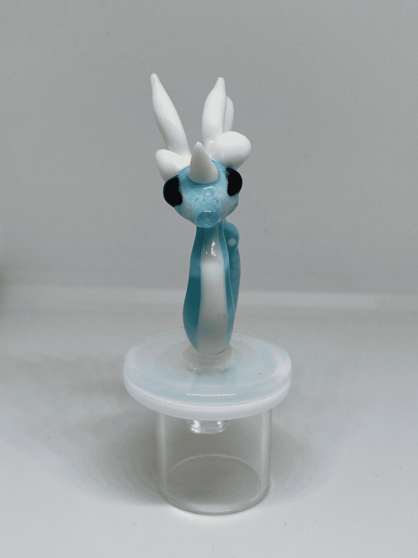 luxurious glass pendant - Dragonair Slurper Cap & Matching Pendant by Sacs Glass