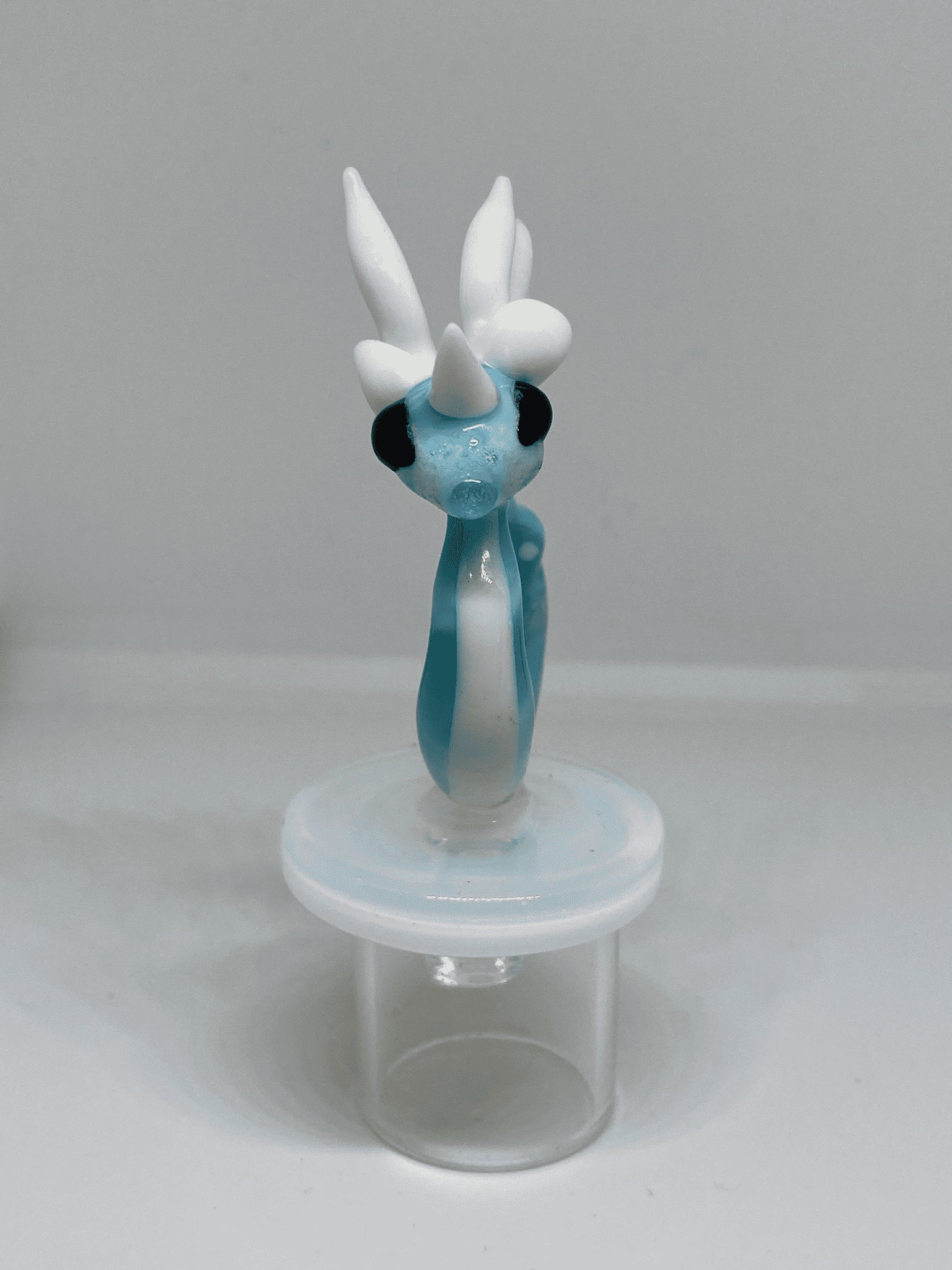 luxurious glass pendant - Dragonair Slurper Cap & Matching Pendant by Sacs Glass