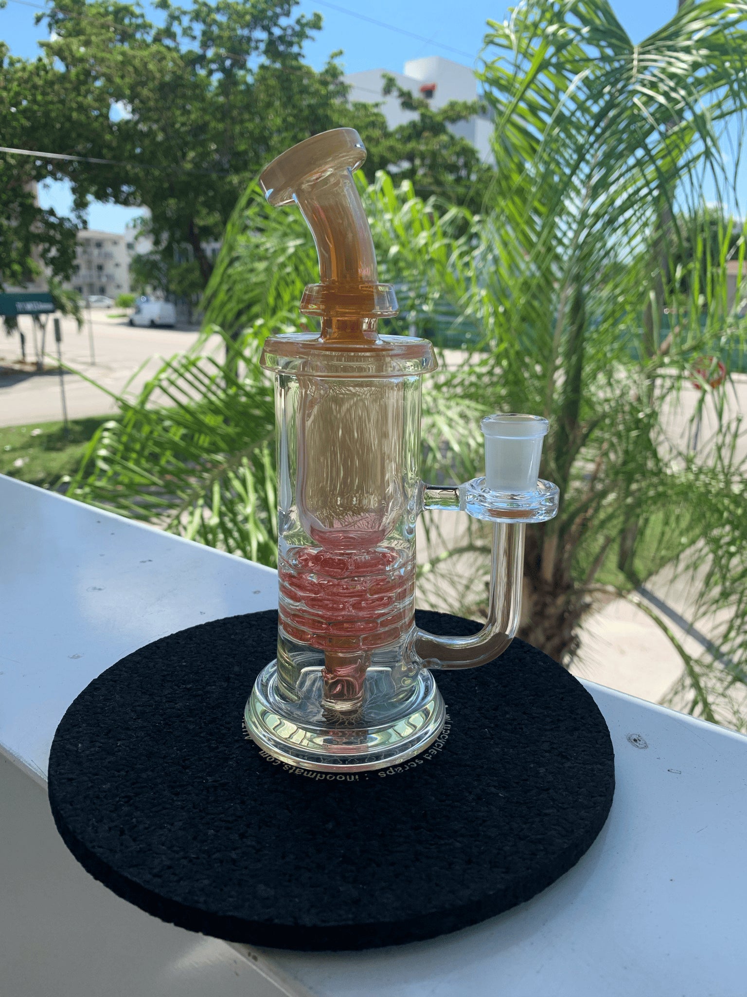 sophisticated art piece - Fumed Brickstack Incycler by Leisure