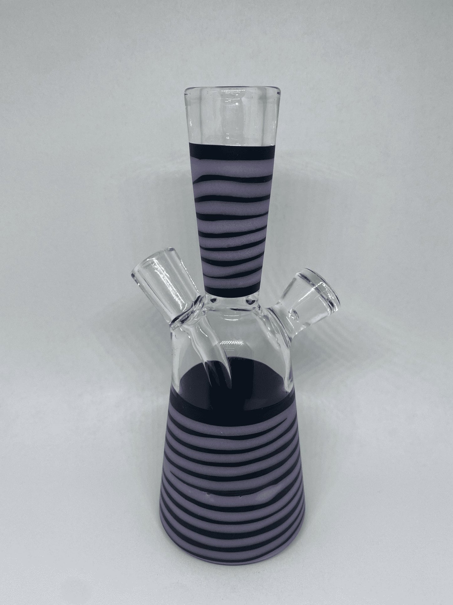 artisan-crafted art piece - Lavender Diamond Series Zoo Tube (A) by Robertson Glass (2021)