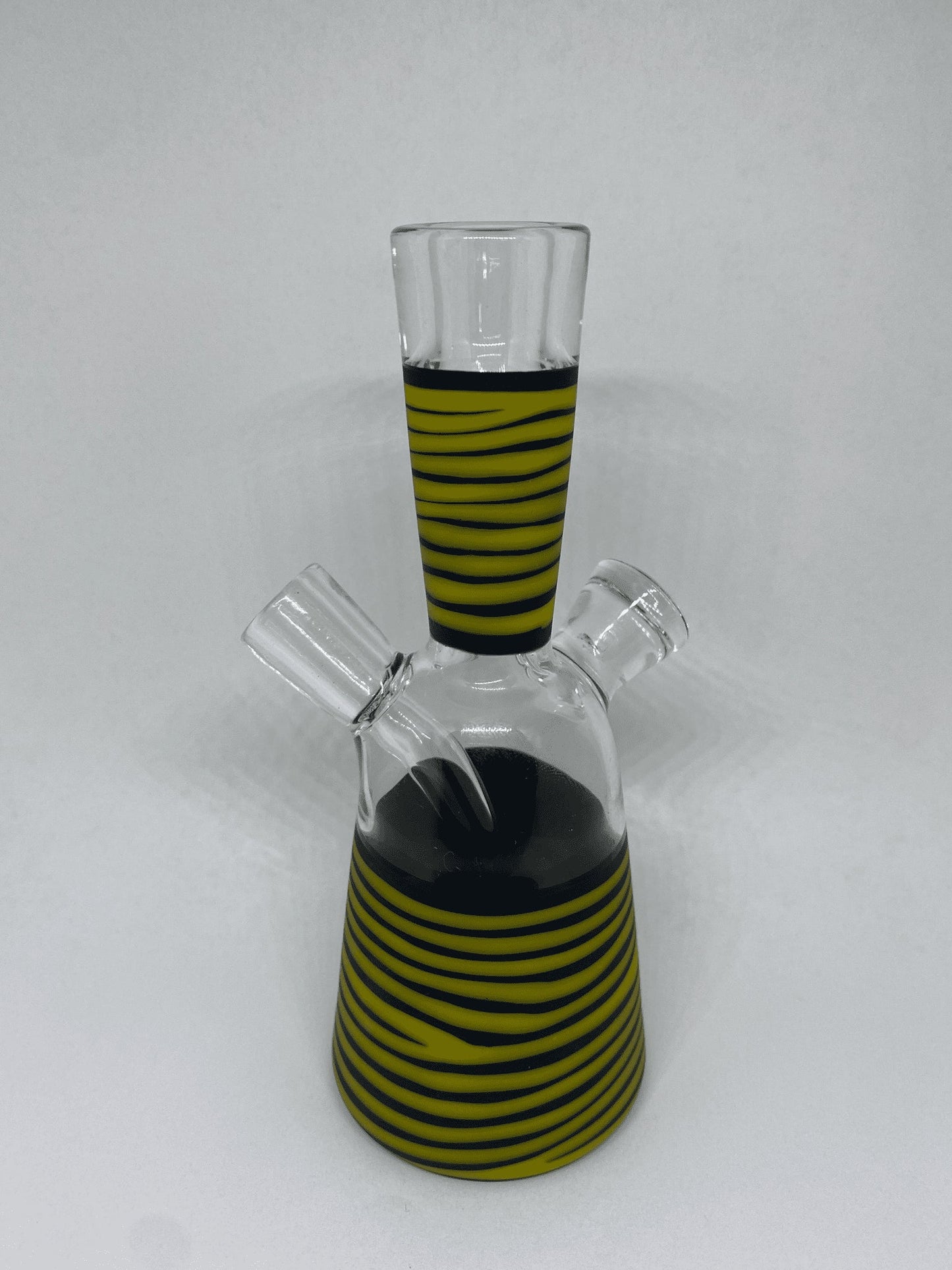 artisan-crafted art piece - Yellow Diamond Series Zoo Tube by Robertson Glass (2021)