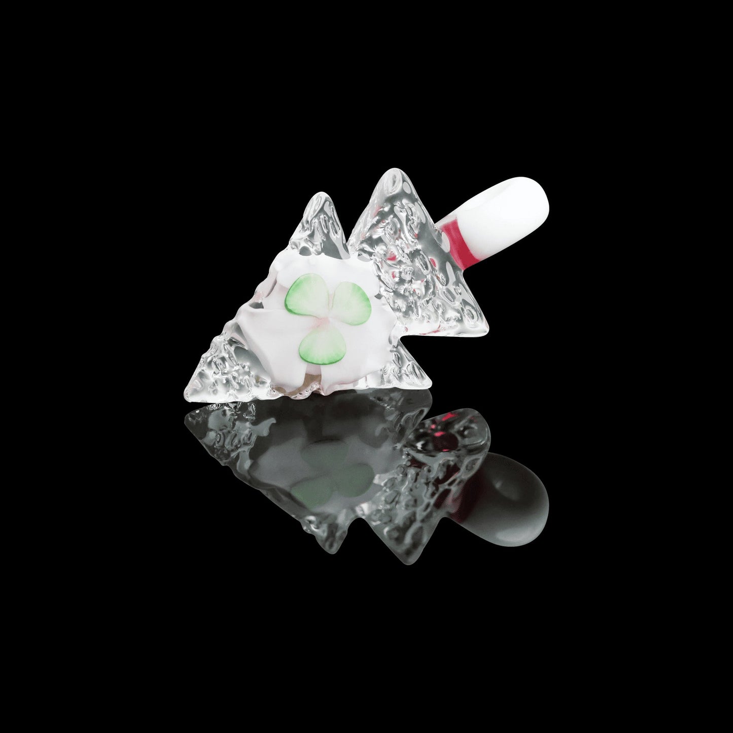 heady glass pendant - Arrowhead Collab Pendant by Jared DeLong x Elks That Run (2022 Drop)