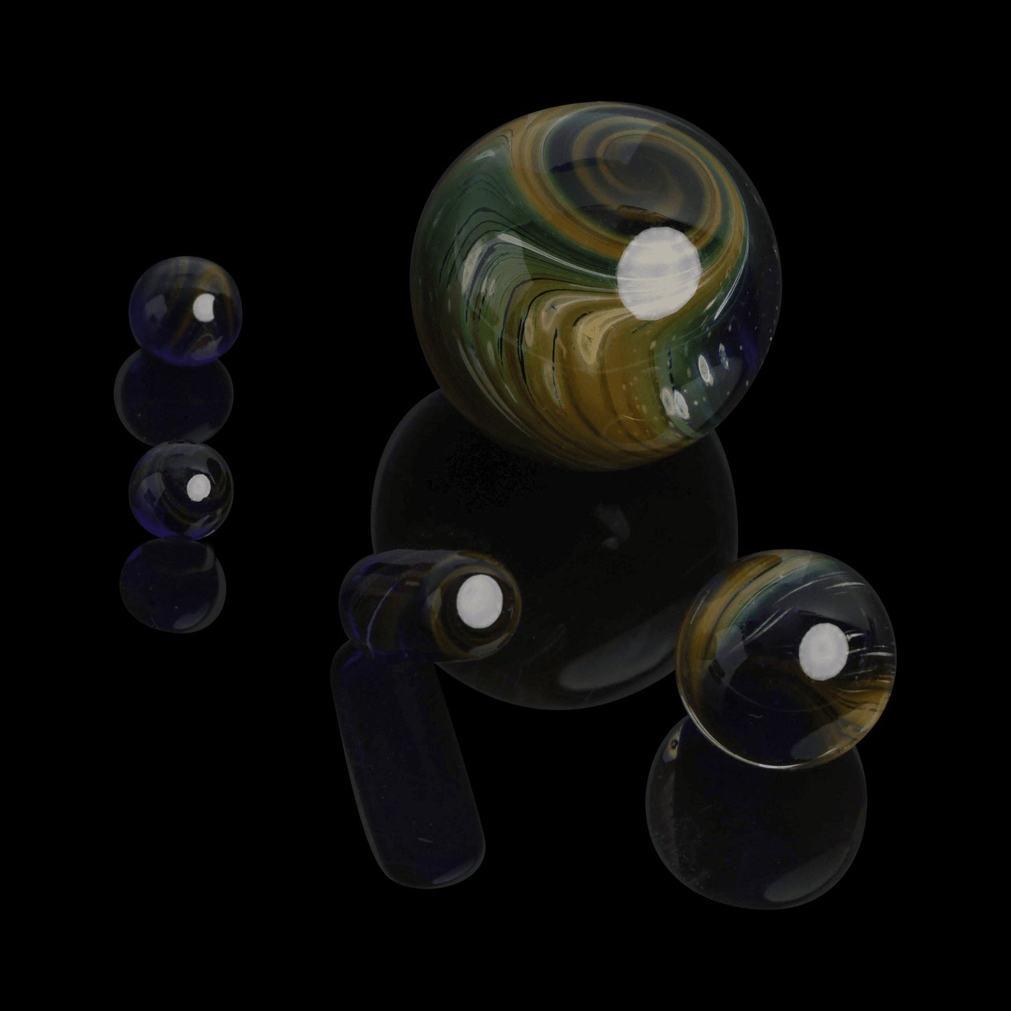 heady art piece - XXL Slurper w/ Marble Set by Nathan (N8) Miers (2022 Drop)