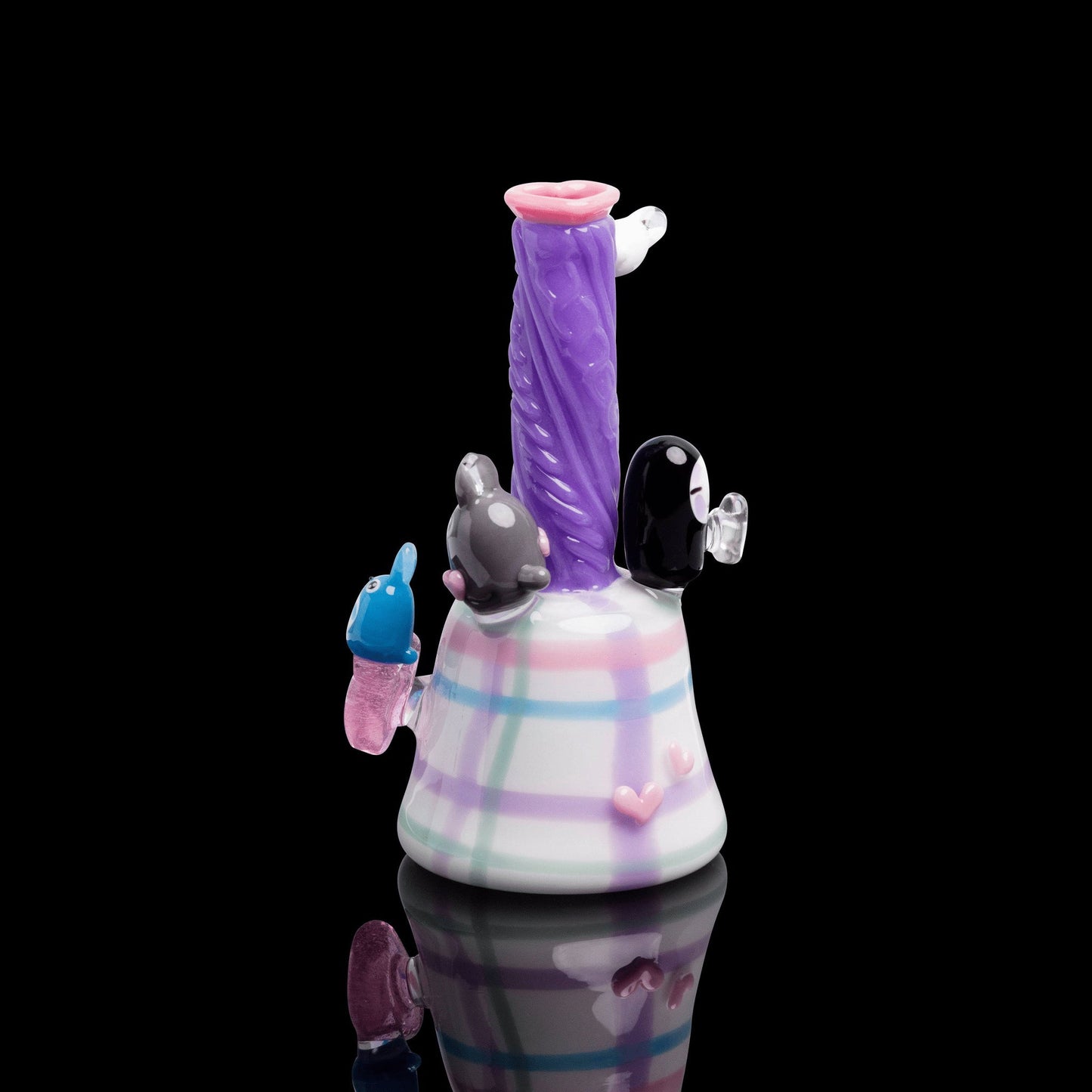 sophisticated art piece - Totoro Tube Collab by Kawaii Glass x Sakibomb (2022 Drop)