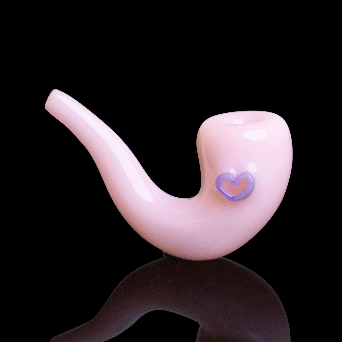 artisan-crafted art piece - Pink Sherlock w/ Purple Heart by Sakibomb (2023)