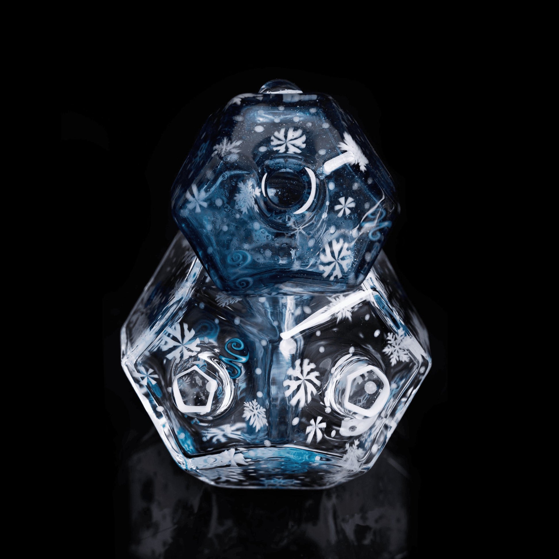 hand-blown art piece - Geo Traveler Collab Set by Chaka x Kuhns Glass (GV 2022)