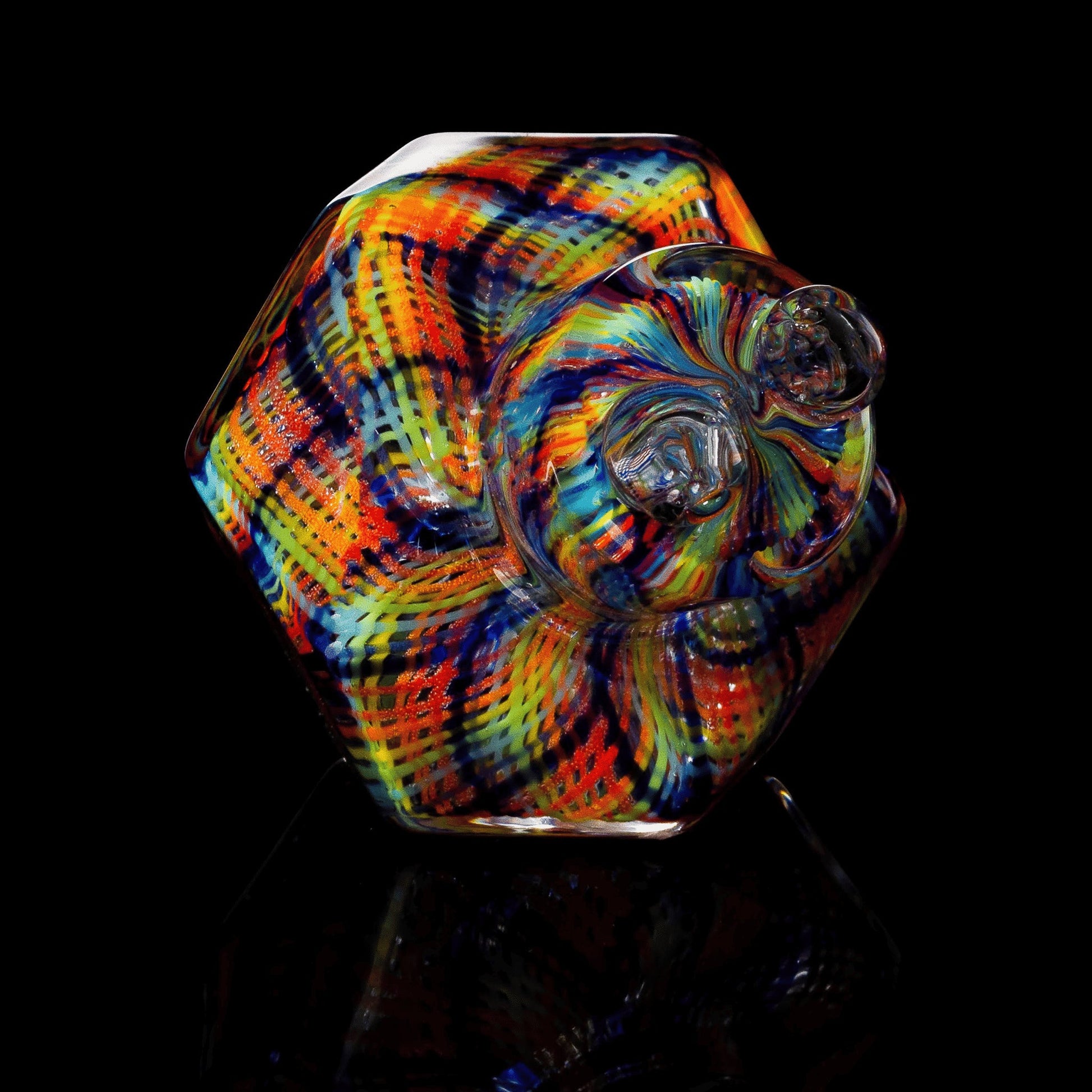 exquisite art piece - Geo Traveler Collab by Samson Glass x Kuhns Glass (2022 Drop)