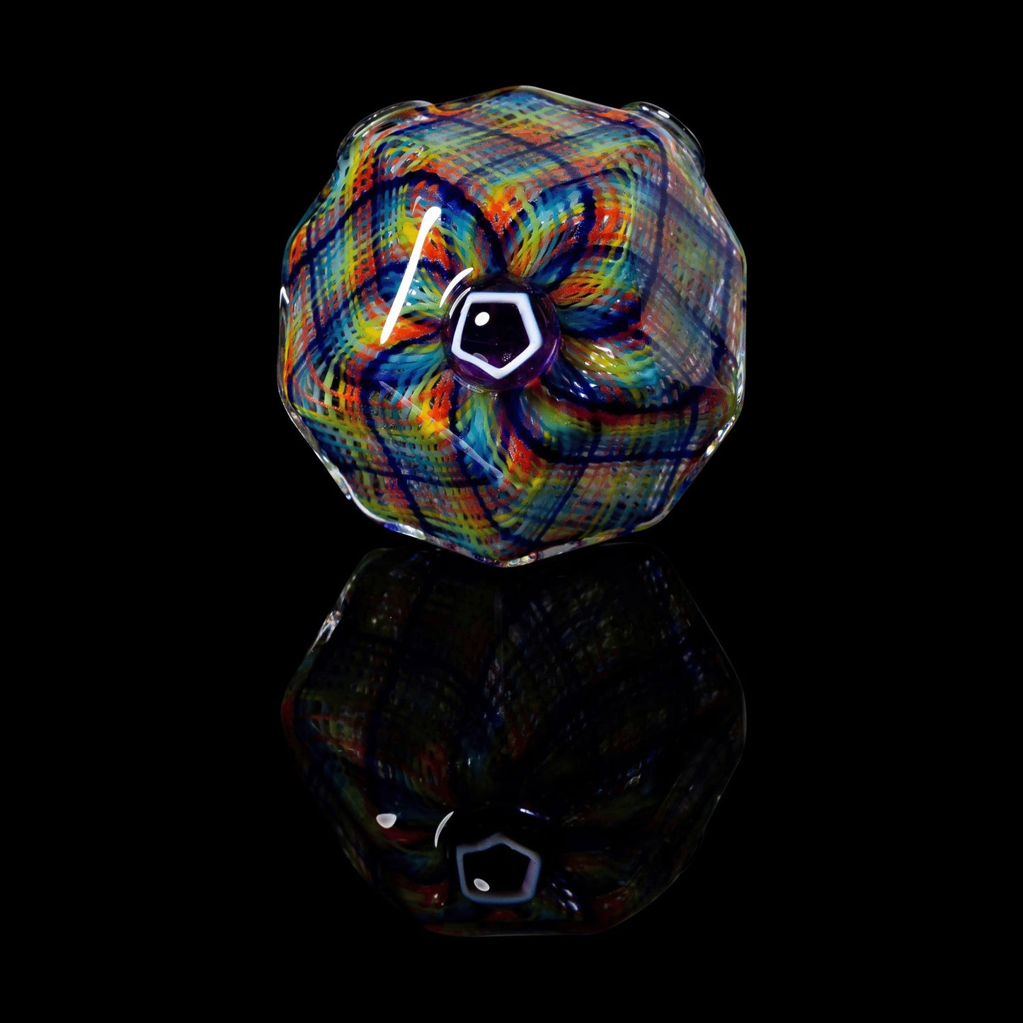 exquisite art piece - Geo Traveler Collab by Samson Glass x Kuhns Glass (2022 Drop)