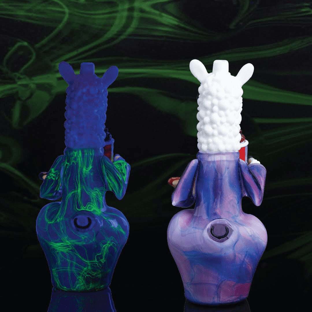 sophisticated art piece - Scribble Llama Collaboration by Hendy Glass x Scomo (2022 Release)