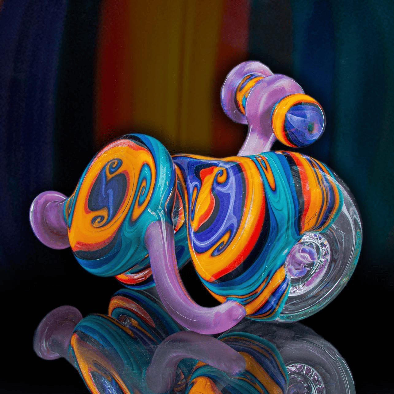 exquisite art piece - Infinity Bottle Collaboration by Earl Jr  x Leks Eno