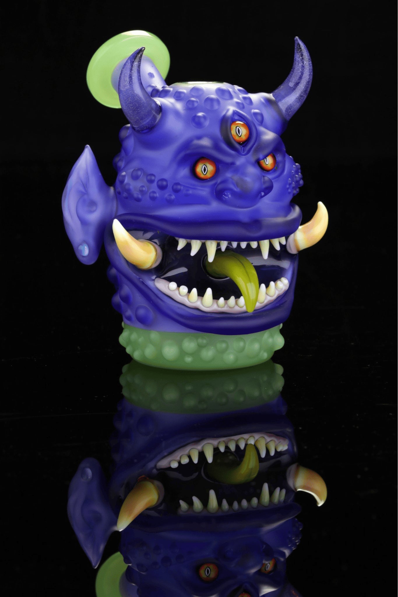 heady design of the Blue Oni Rig by Nathan Belmont (Belmont’s Beasts)
