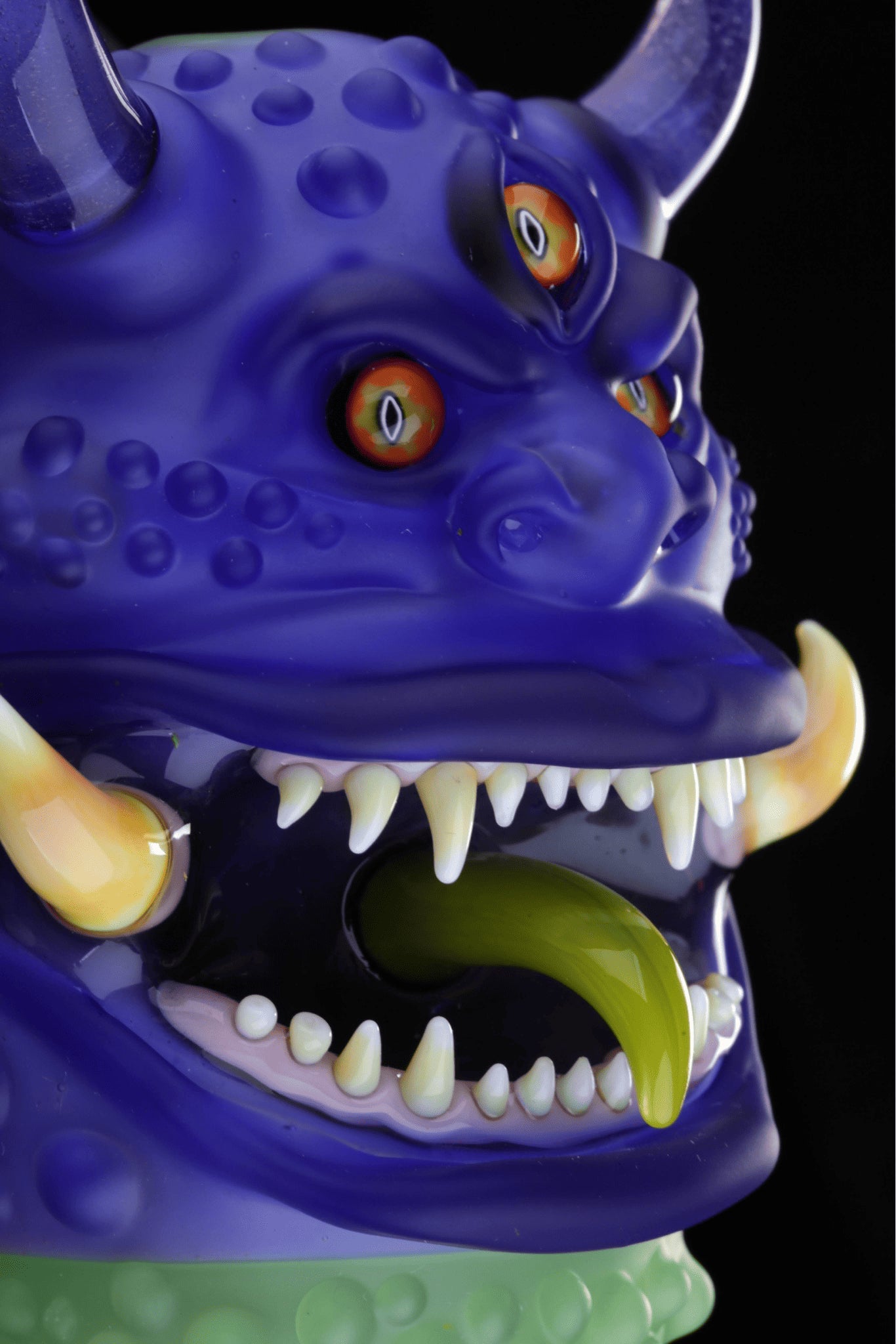 heady design of the Blue Oni Rig by Nathan Belmont (Belmont’s Beasts)