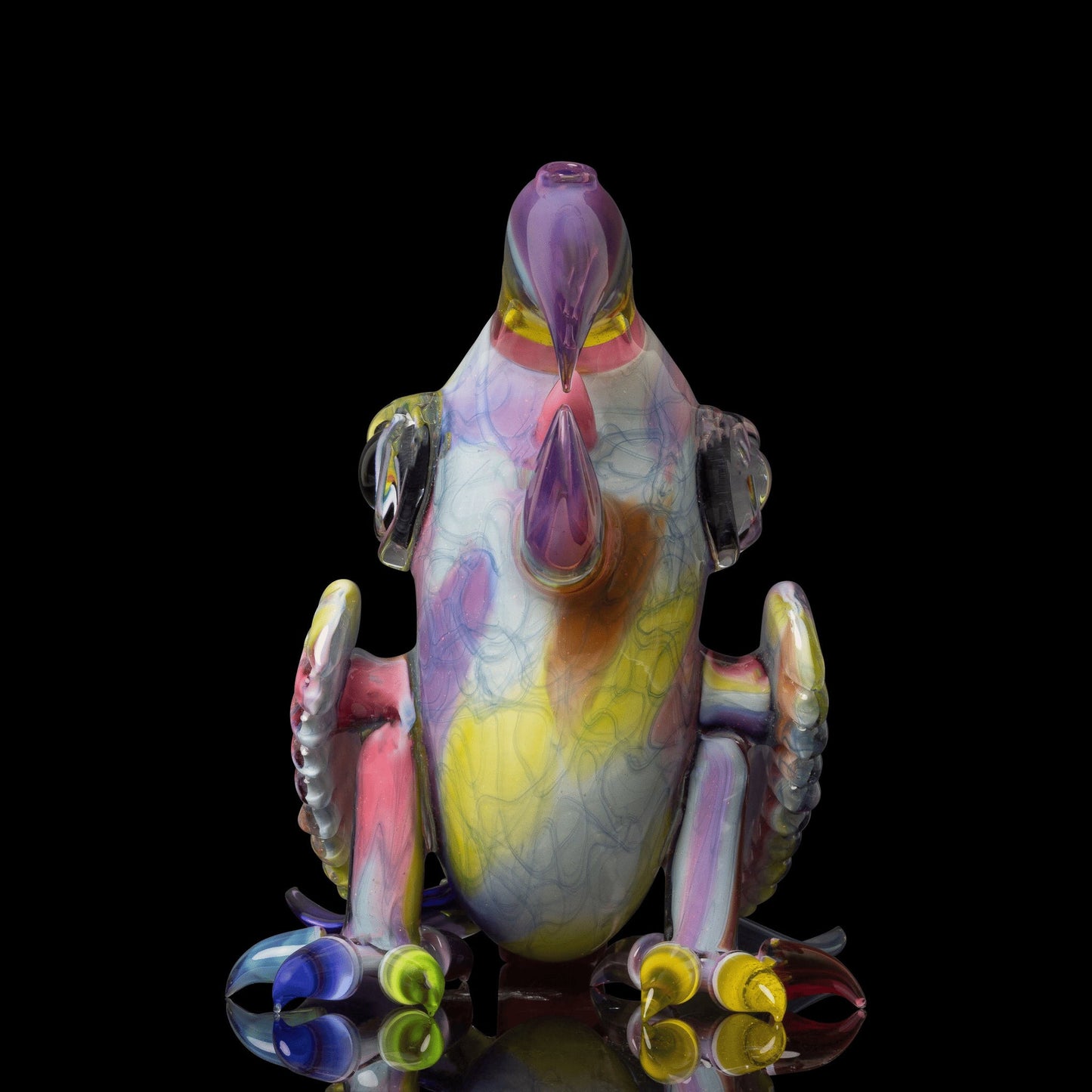 artisan-crafted design of the Collab Double Beaked Macaw Rig by RJ Glass x Scomo Moanet (Scribble Season 2022)