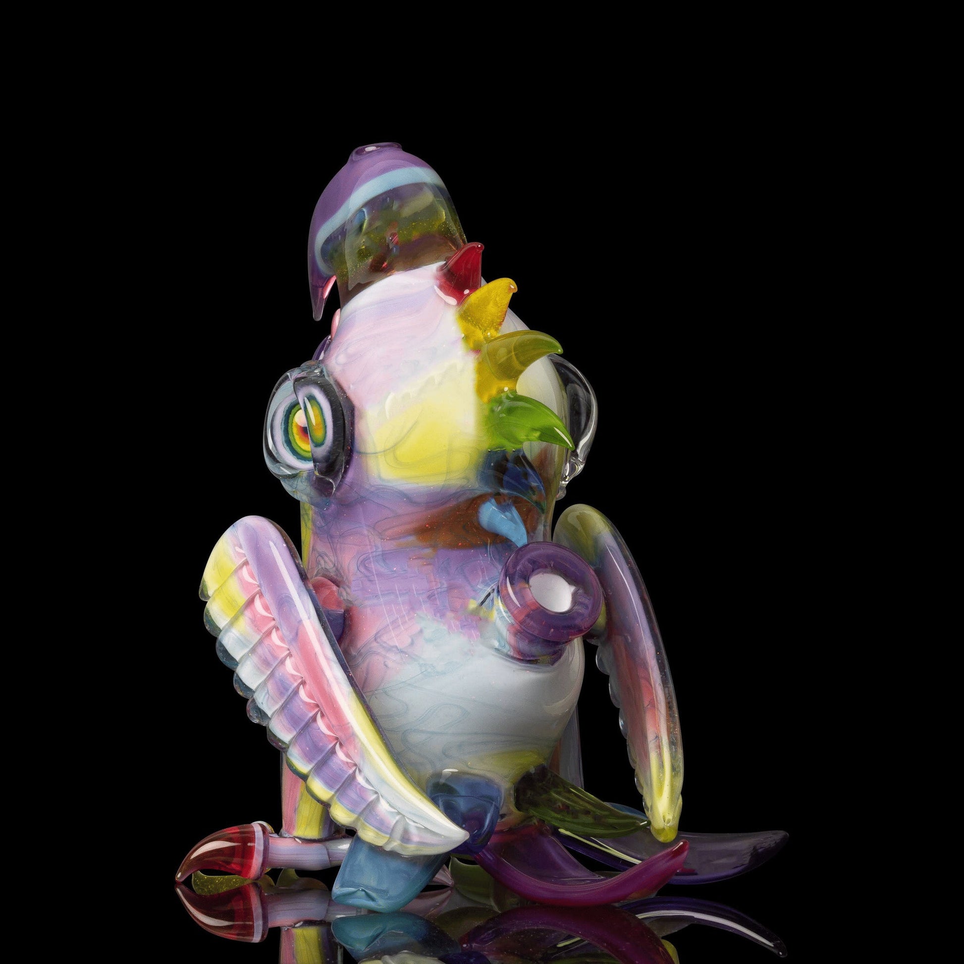 artisan-crafted design of the Collab Double Beaked Macaw Rig by RJ Glass x Scomo Moanet (Scribble Season 2022)