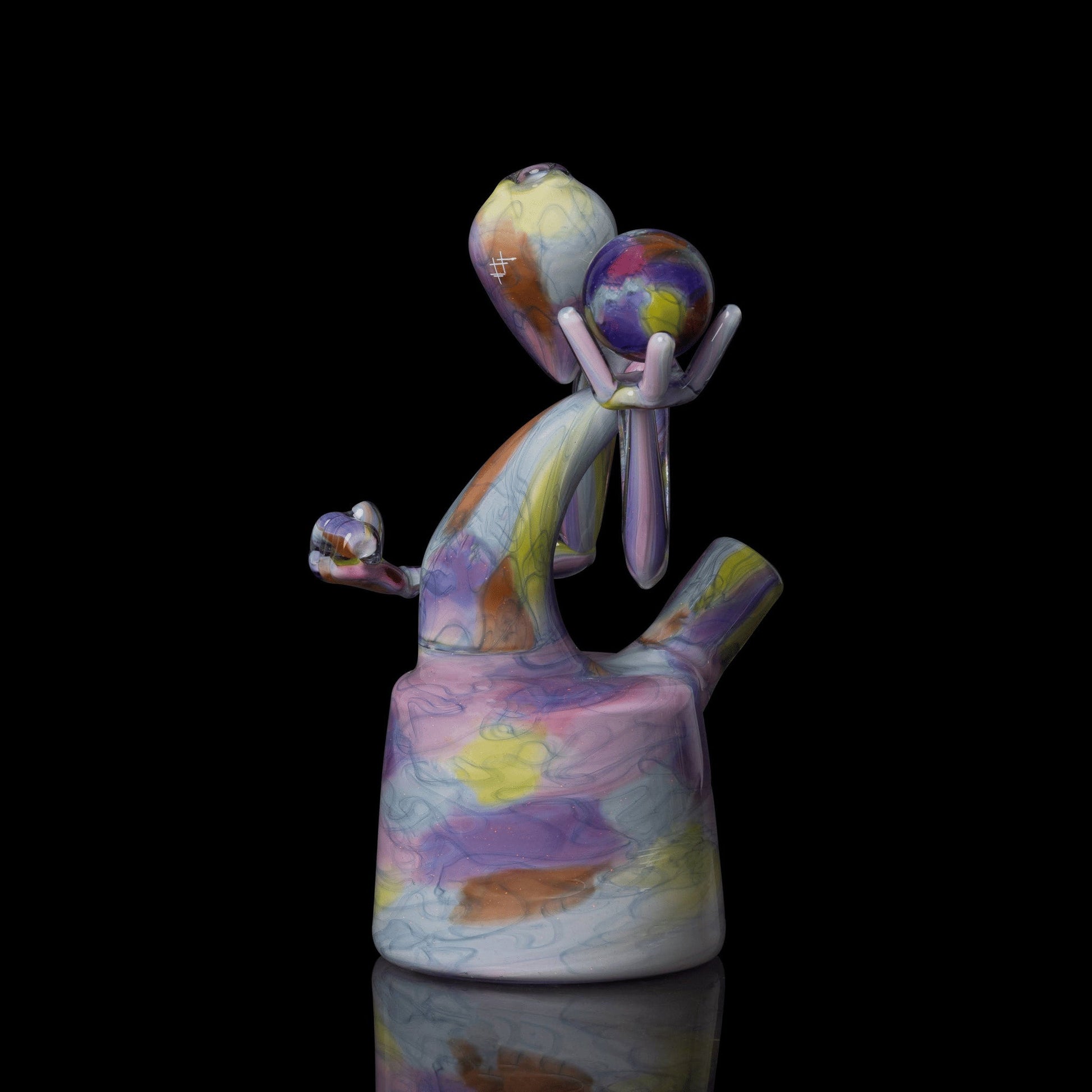 heady art piece - Collab Marble Collector by Yunk Glass x Scomo Moanet (Scribble Season 2022)