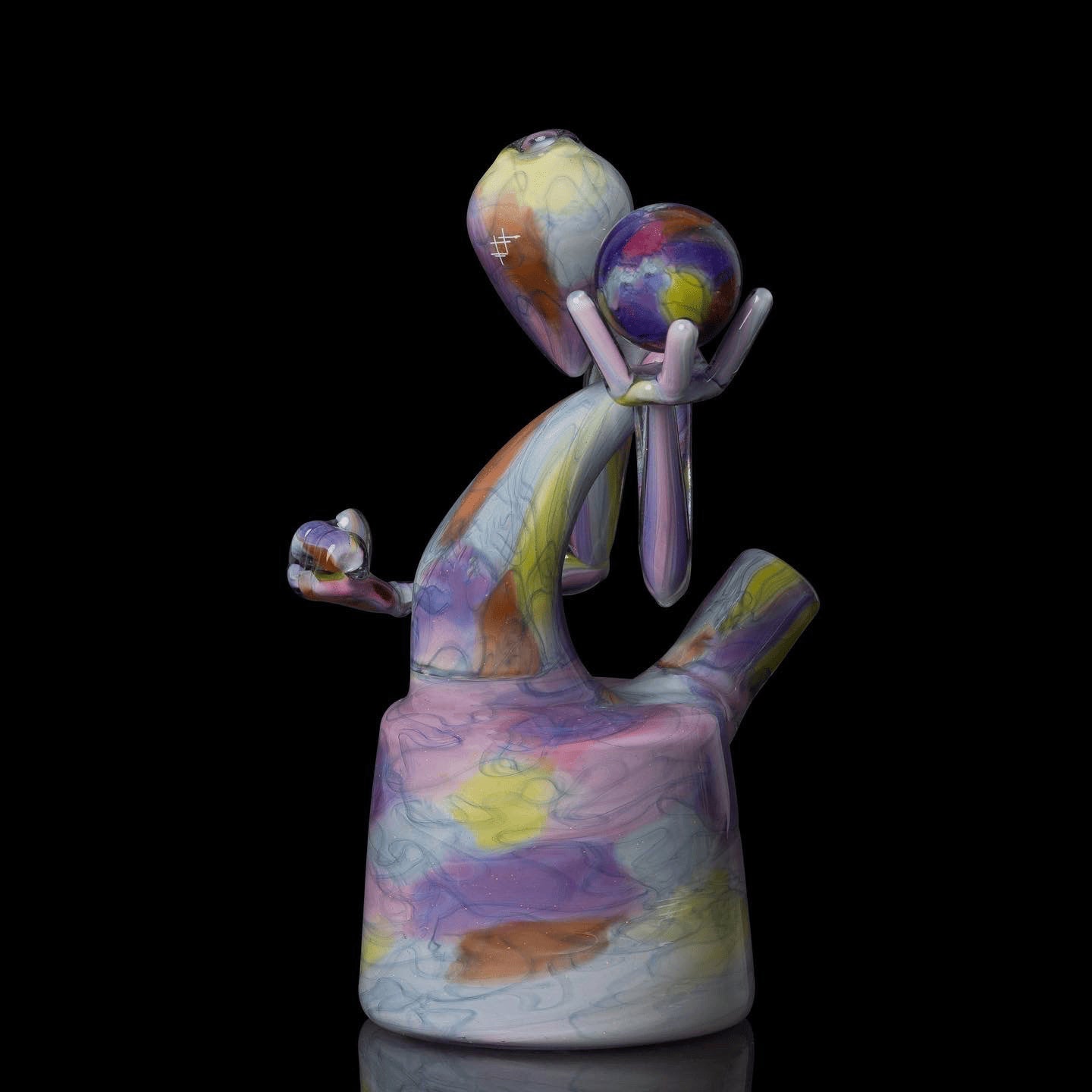 heady art piece - Collab Marble Collector by Yunk Glass x Scomo Moanet (Scribble Season 2022)