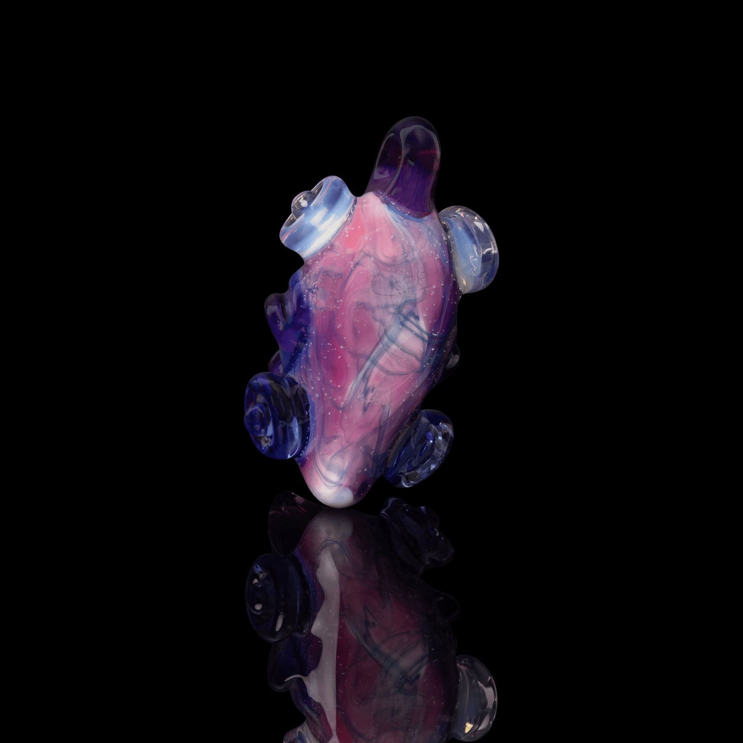 artisan-crafted glass pendant - Collab Bird Pendant (A) by Creep x Scomo Moanet (Scribble Season 2022)