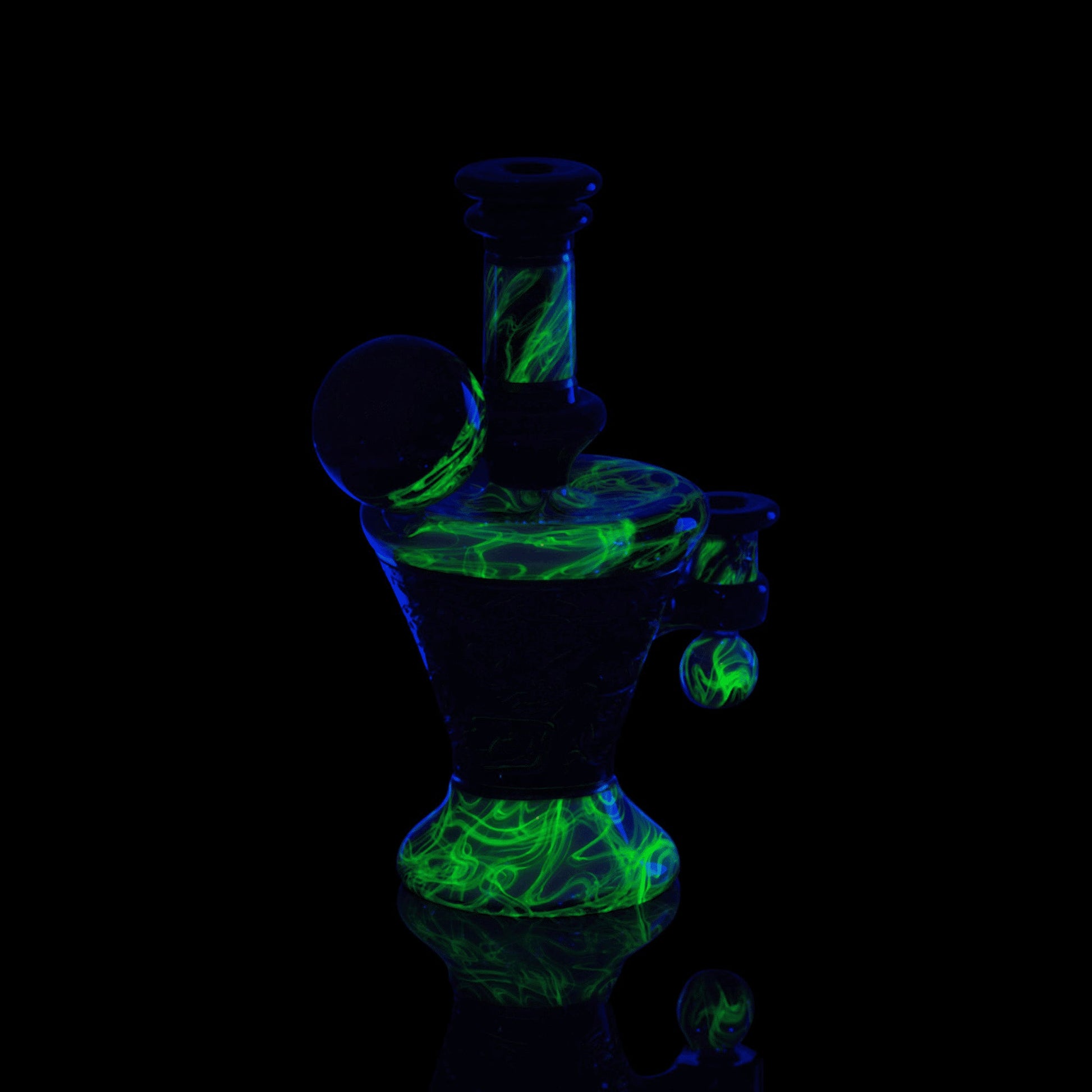 sophisticated design of the Collab When Gods Rest Rig by Green T Glass x Scomo Moanet (Scribble Season 2022)