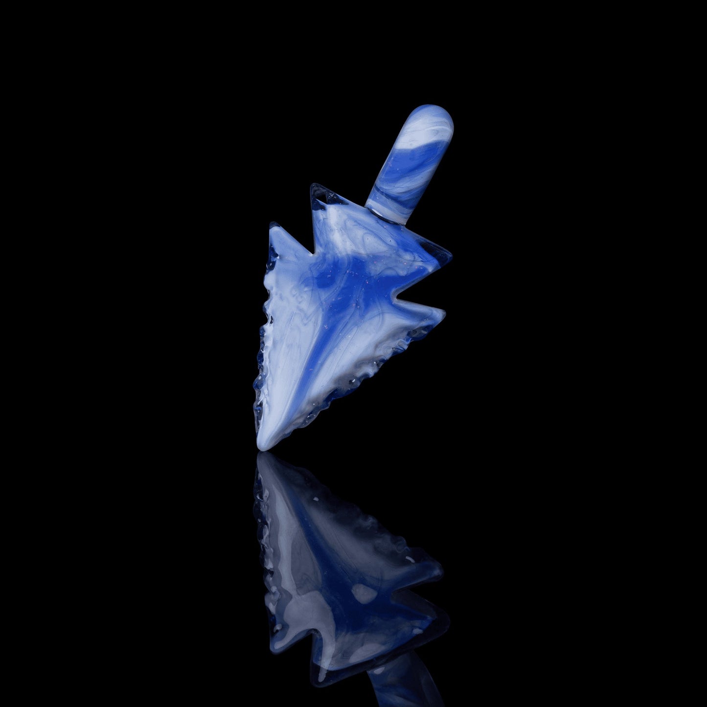 luxurious glass pendant - Collab Arrowhead Pendant (A) by Elks That Run x Scomo Moanet (Scribble Season 2022)