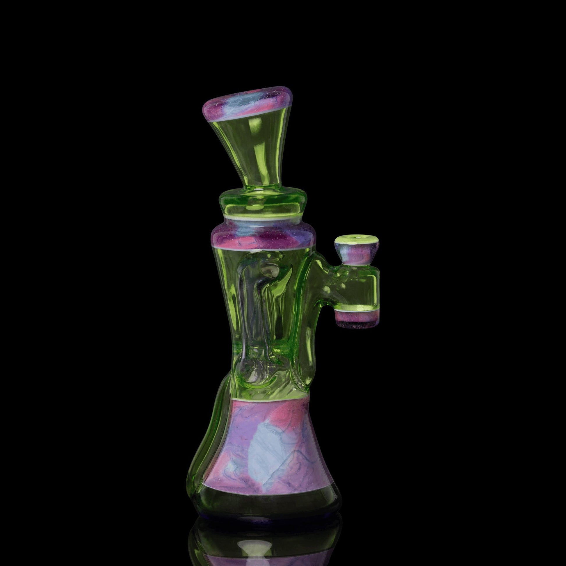 heady art piece - Collab Recycler by RyCrafted Glass x Scomo Moanet (Scribble Season 2022)