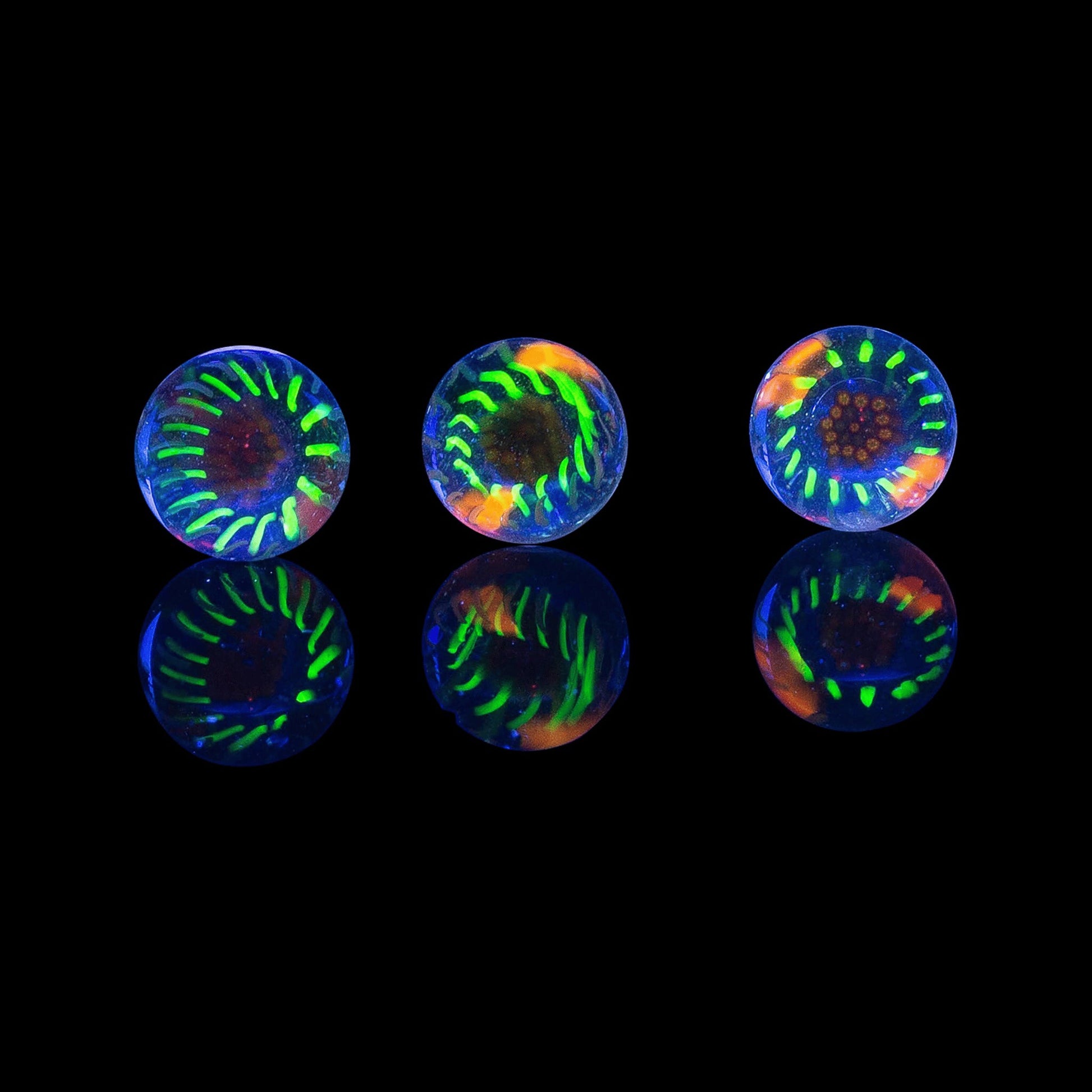 hand-blown art piece - Collab Guards by Banjo x Karma Glass (Rainbow Equinox 2022)
