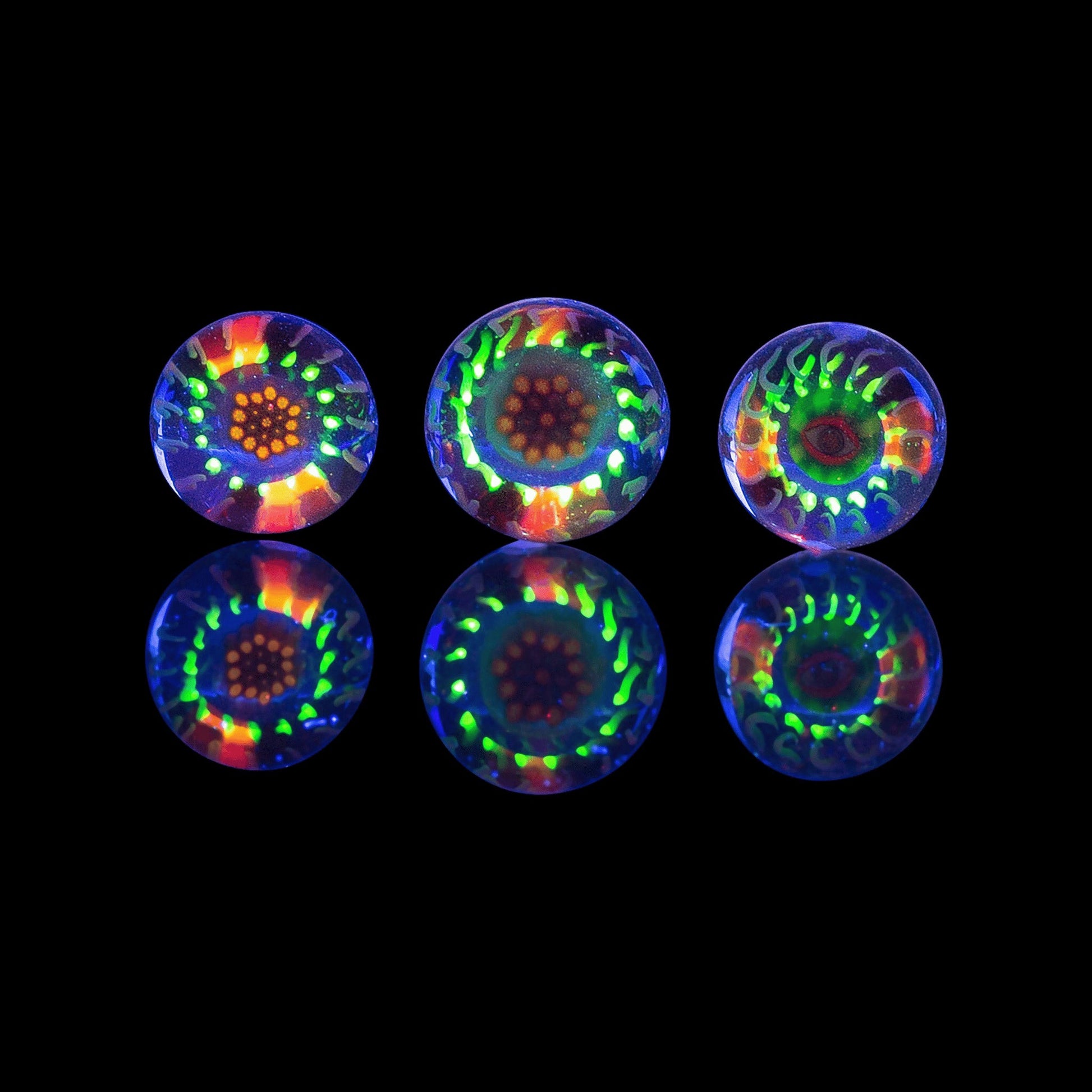 luxurious art piece - Collab Facet Top (C) by Banjo x Karma Glass (Rainbow Equinox 2022)