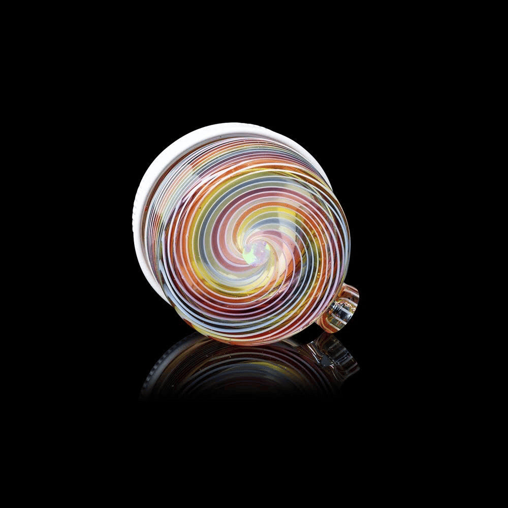 meticulously crafted art piece - Collab Baller Jar (F) by Baller Jar x Karma Glass (Rainbow Equinox 2022)