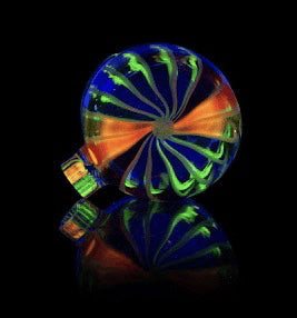 artisan-crafted art piece - Collab Baller Jar (B) by Baller Jar x Karma Glass (Rainbow Equinox 2022)