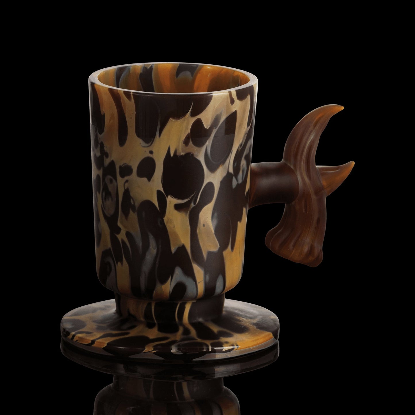 premium quality design of the Mushroom Tea Cup by Elks That Run (SCOPE 2022)