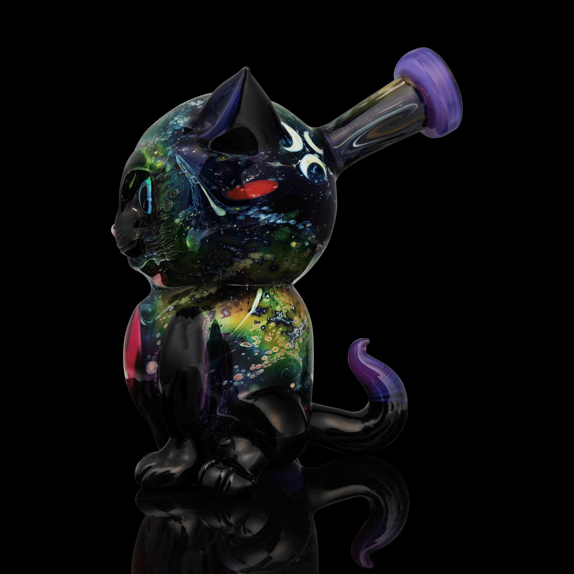 luxurious art piece - Space Kitty by Nathan (N8) Miers x Nathan Belmont (SCOPE 2022)