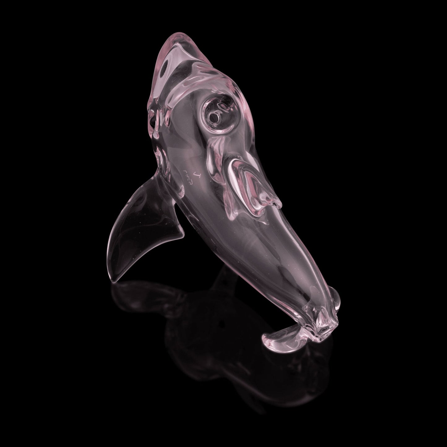 heady design of the Pink Dolphin Dry Pipe by Chadd Lacy (SCOPE 2022)