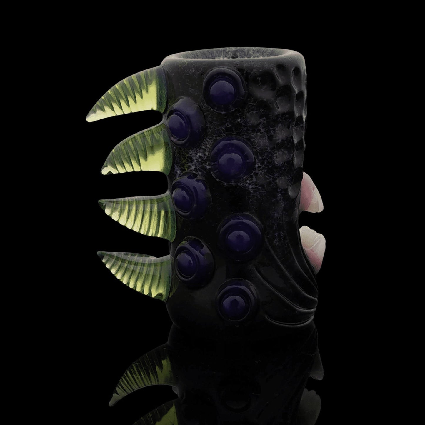 exquisite art piece - Raven Ectoplasm Royal Jelly Shotglass by Salt (Coffee + Colada 2022)