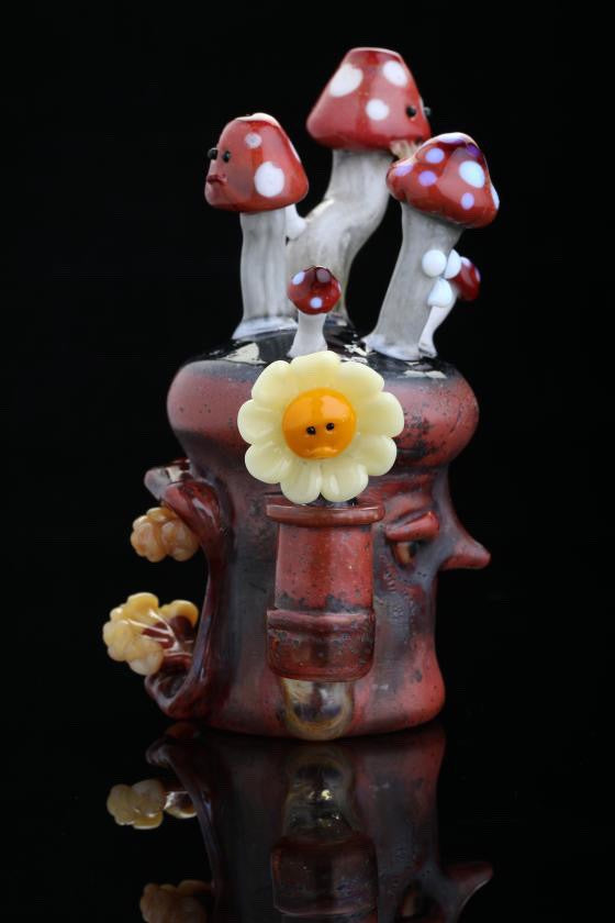 innovative art piece - Mushroom & Flower by FrostysFresh x Ethan Windy (2023)