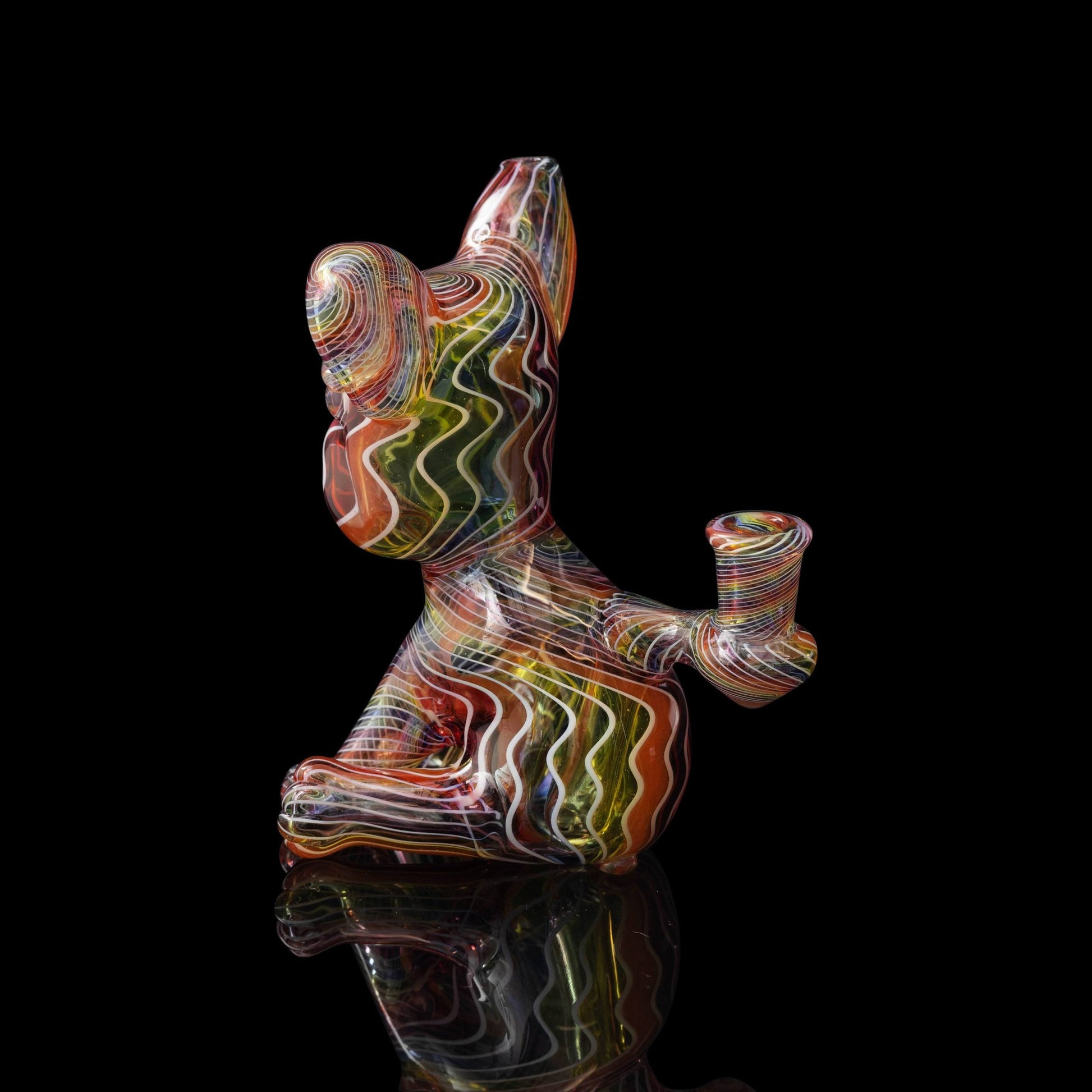 luxurious design of the Collab Frenchie Rig by Karma Glass x Swanny