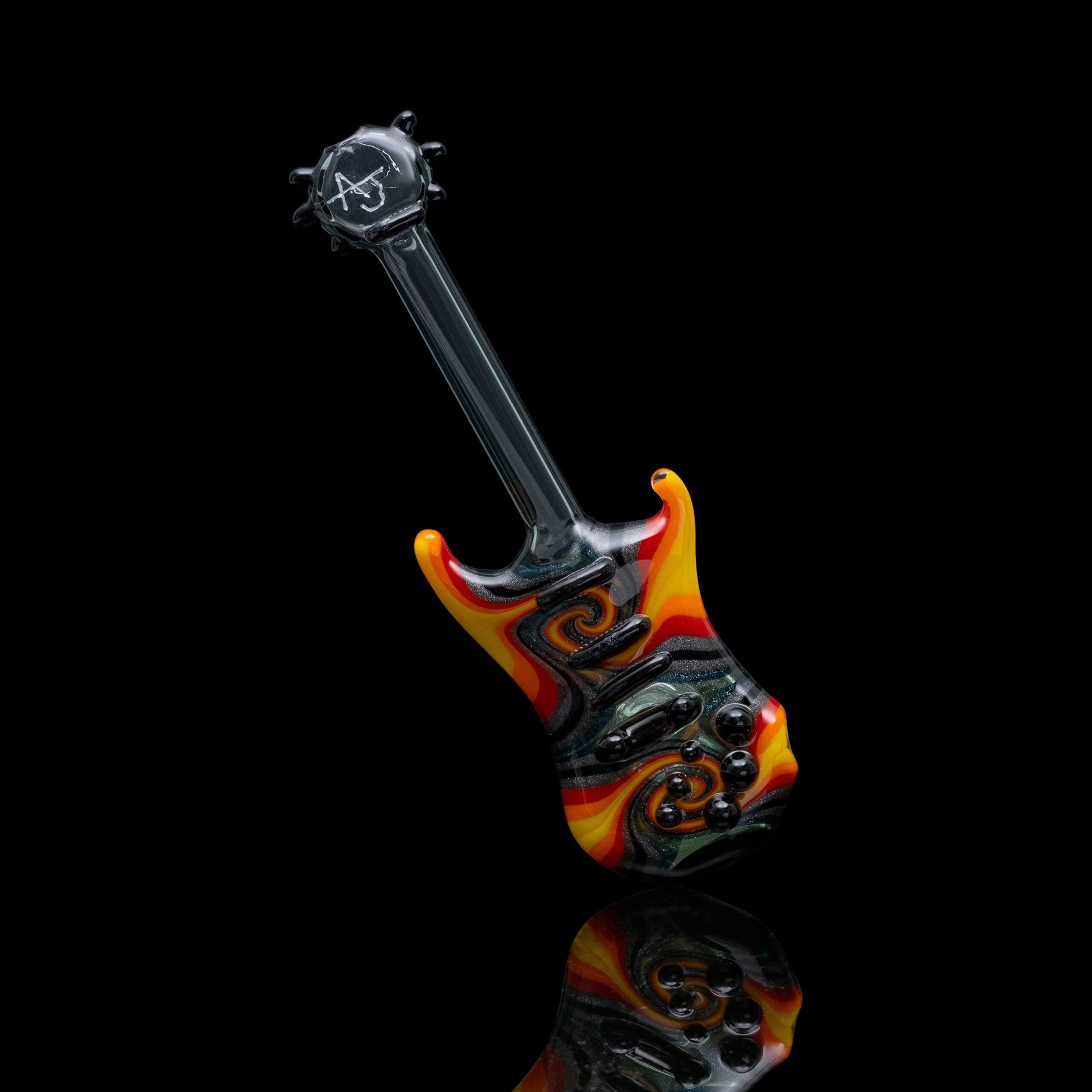 meticulously crafted design of the Wig Wag Guitar Pipe (I) by AJ Roberts
